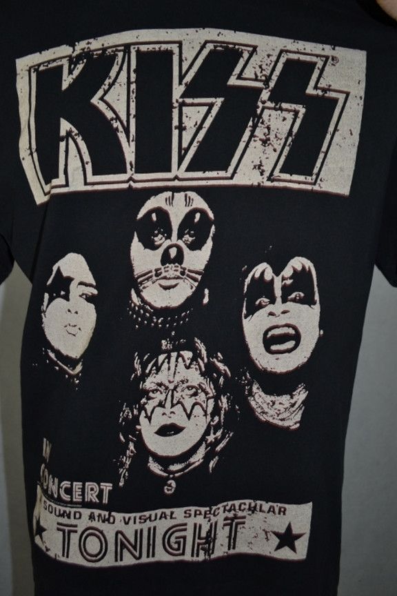 Band Tees × KISS × Vintage 2012 KISS in Concert Band Tour T-shirt Size US M / EU 48-50 / 2 - 5 Thumbnail