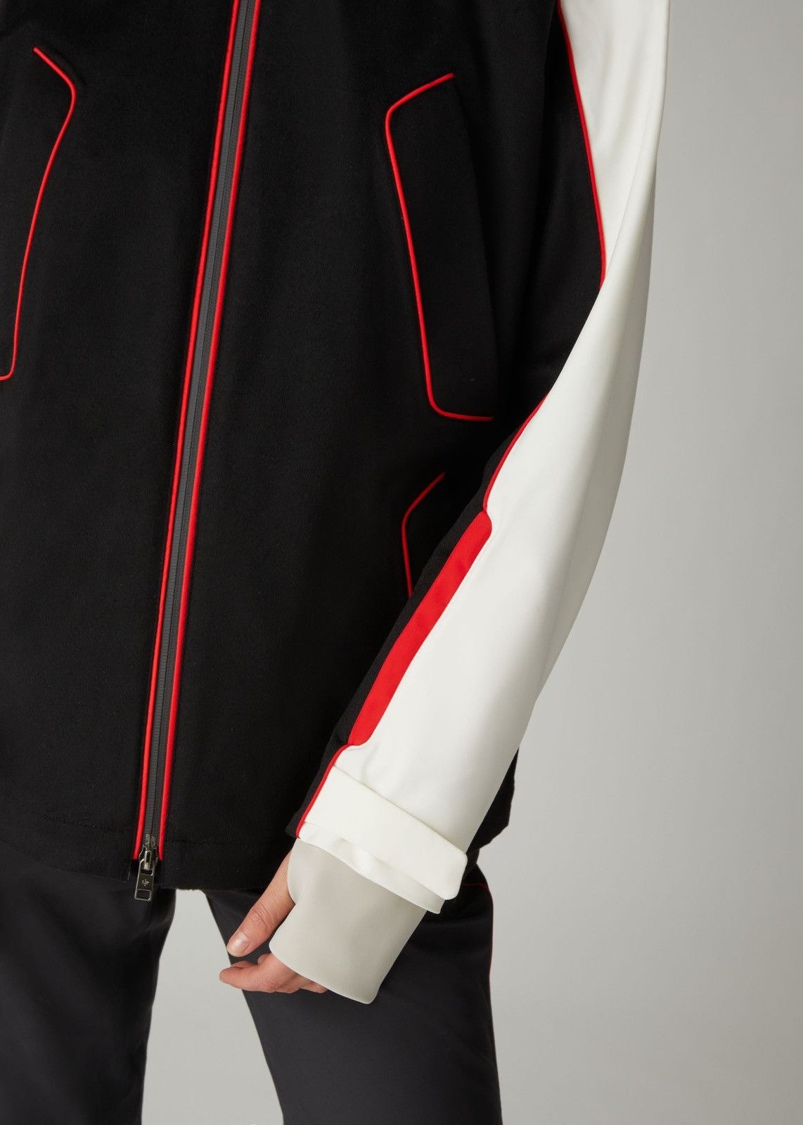 Loro Piana o1srvl11e0824 Icer Ski Trenton Jacket in Black/White Size XS / US 0-2 / IT 36-38 - 2 Thumbnail