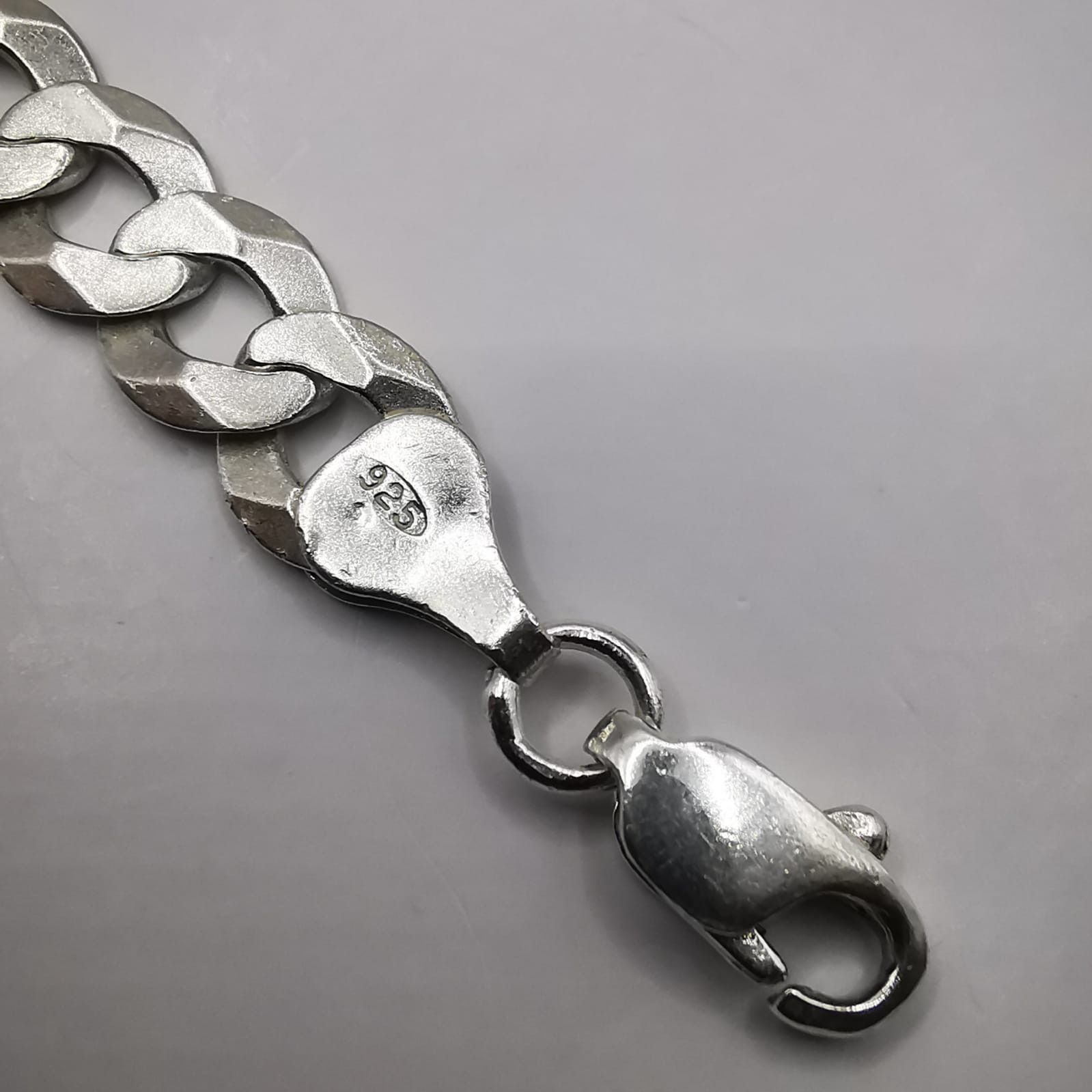 Sterling Silver Vintage Jewelry Chain, 925 Sterling Silver, Signed 29,10g Size ONE SIZE - 7 Thumbnail