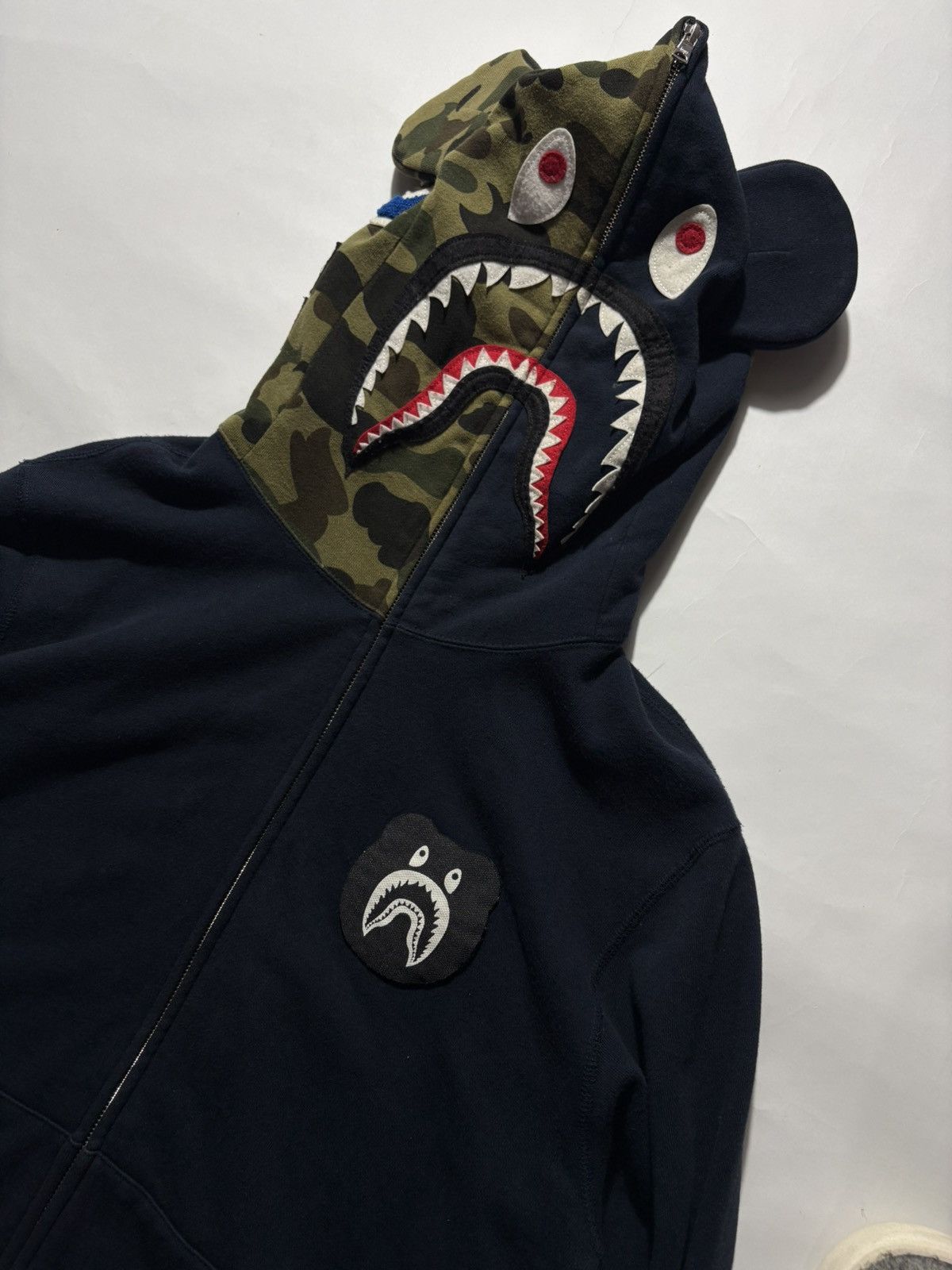 Bape BAPE-BE@RBRICK MEDICOM TOY SHARK FULLZIP JACKET Size US XL / EU 56 / 4 - 2 Thumbnail