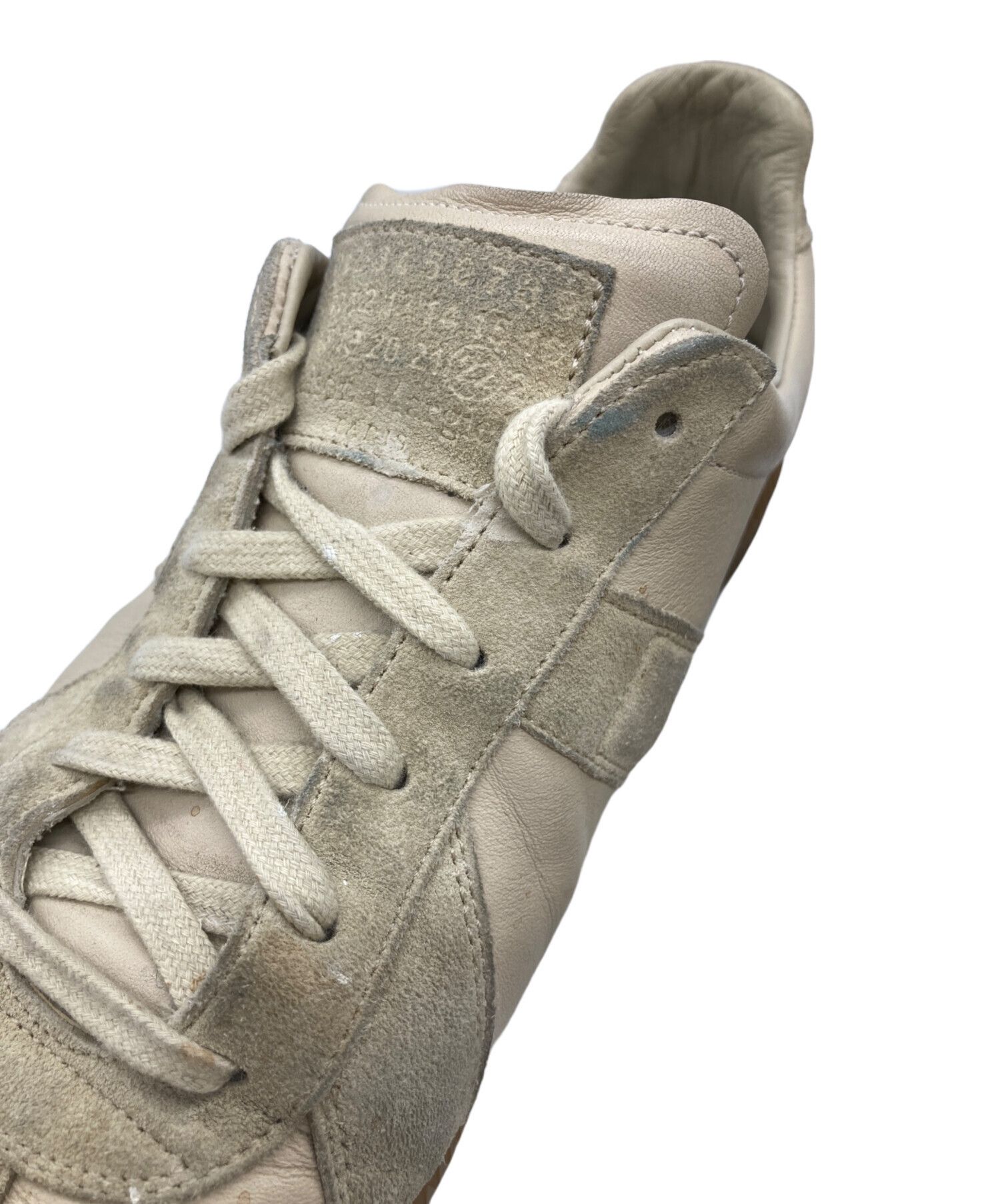 Maison Margiela Maison Margiela Low Top German Trainers Beige 42 Size US 9 / EU 42 - 10 Thumbnail