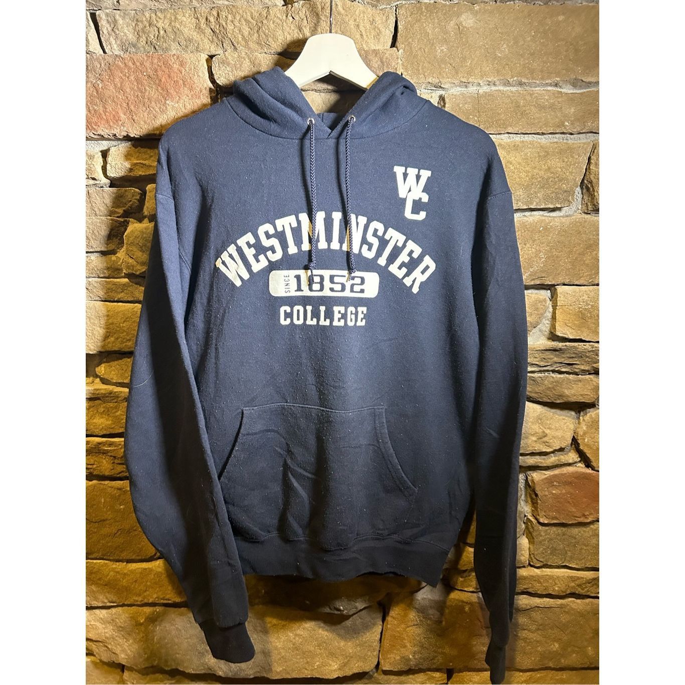 Vintage Y2K West Minister College Sweatshirt Crewneck Champiom Size US L / EU 52-54 / 3 - 1 Thumbnail