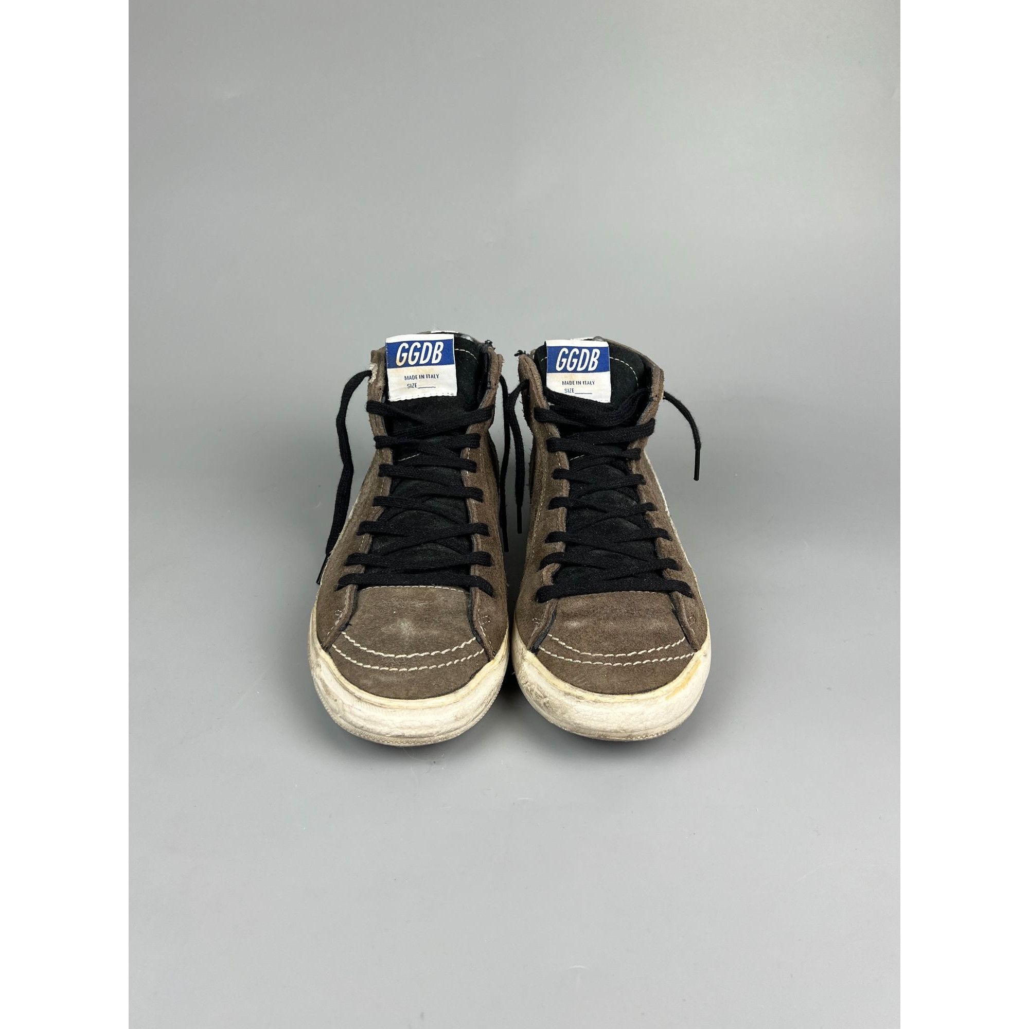 Golden Goose Vintage Golden Goose Hi Top Suede Sneakers (Y0866) Size US 7 / IT 37 - 6 Thumbnail