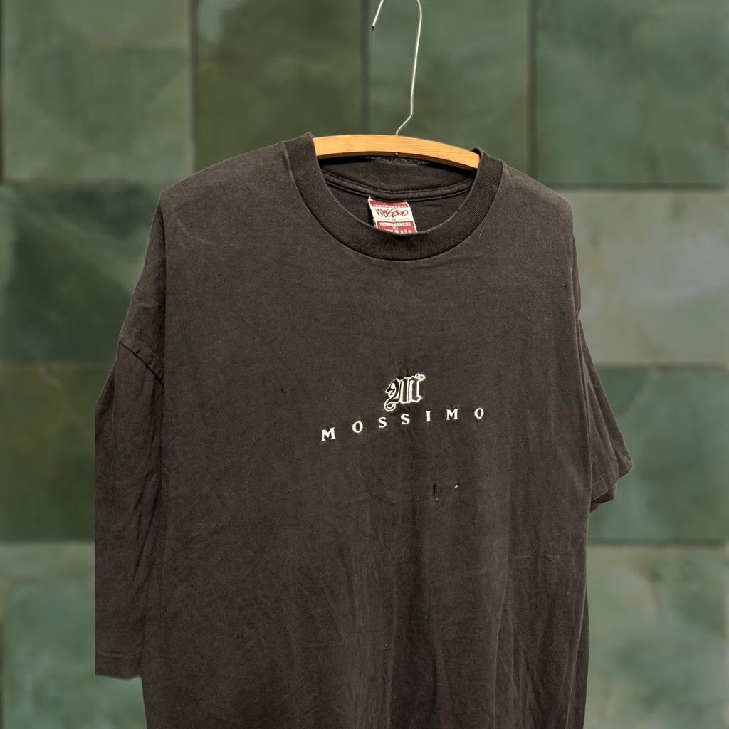 Mossimo VINTAGE Mossimo Embroidered Black Cotton Tee Shirt XL USA Made 90s Mens T-Shirt Size US XL / EU 56 / 4 - 1 Thumbnail