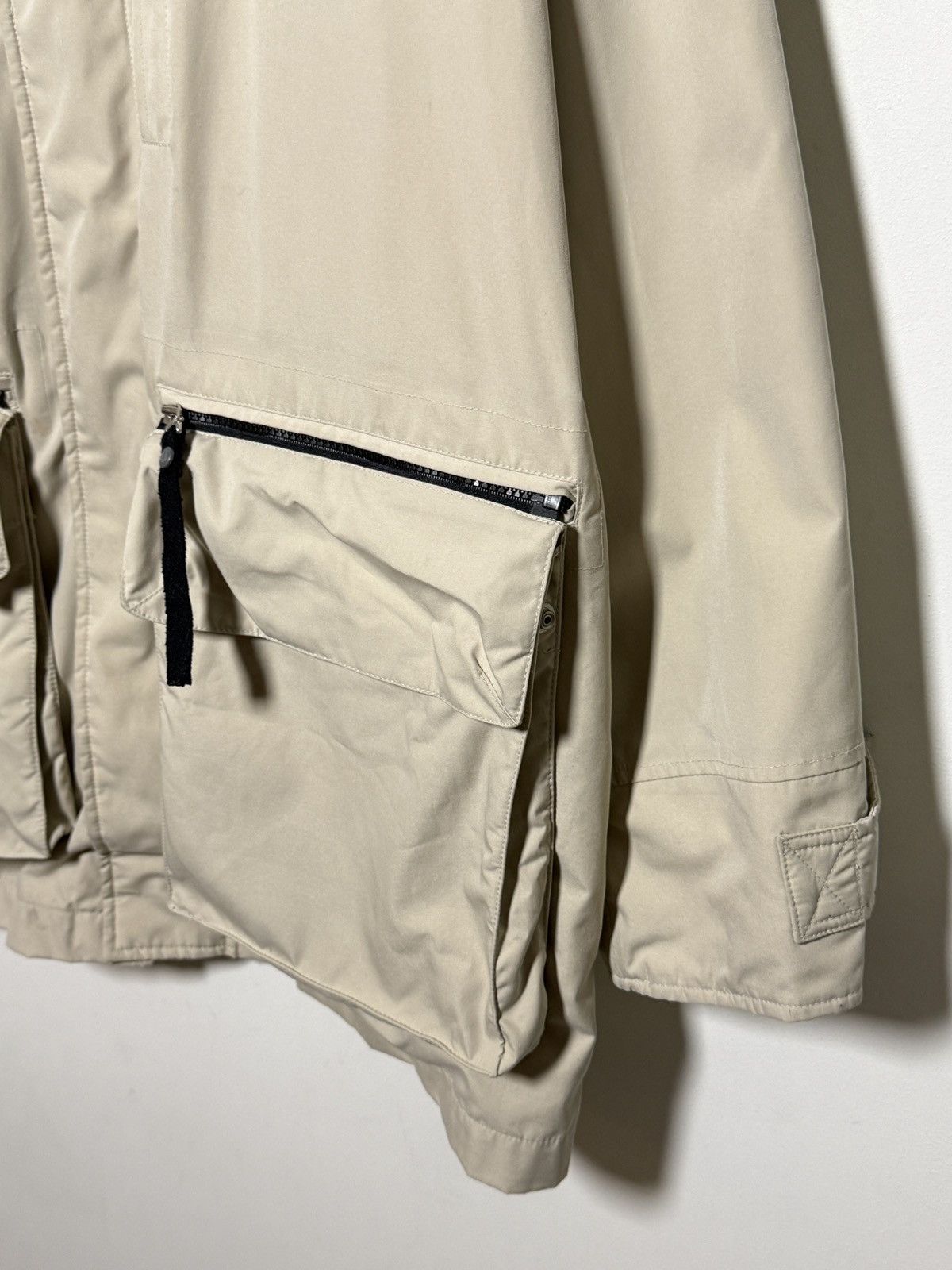 Giorgio Armani Armani Shimmer Nylon Multipocket Transformer Field Parka Size US L / EU 52-54 / 3 - 8 Thumbnail