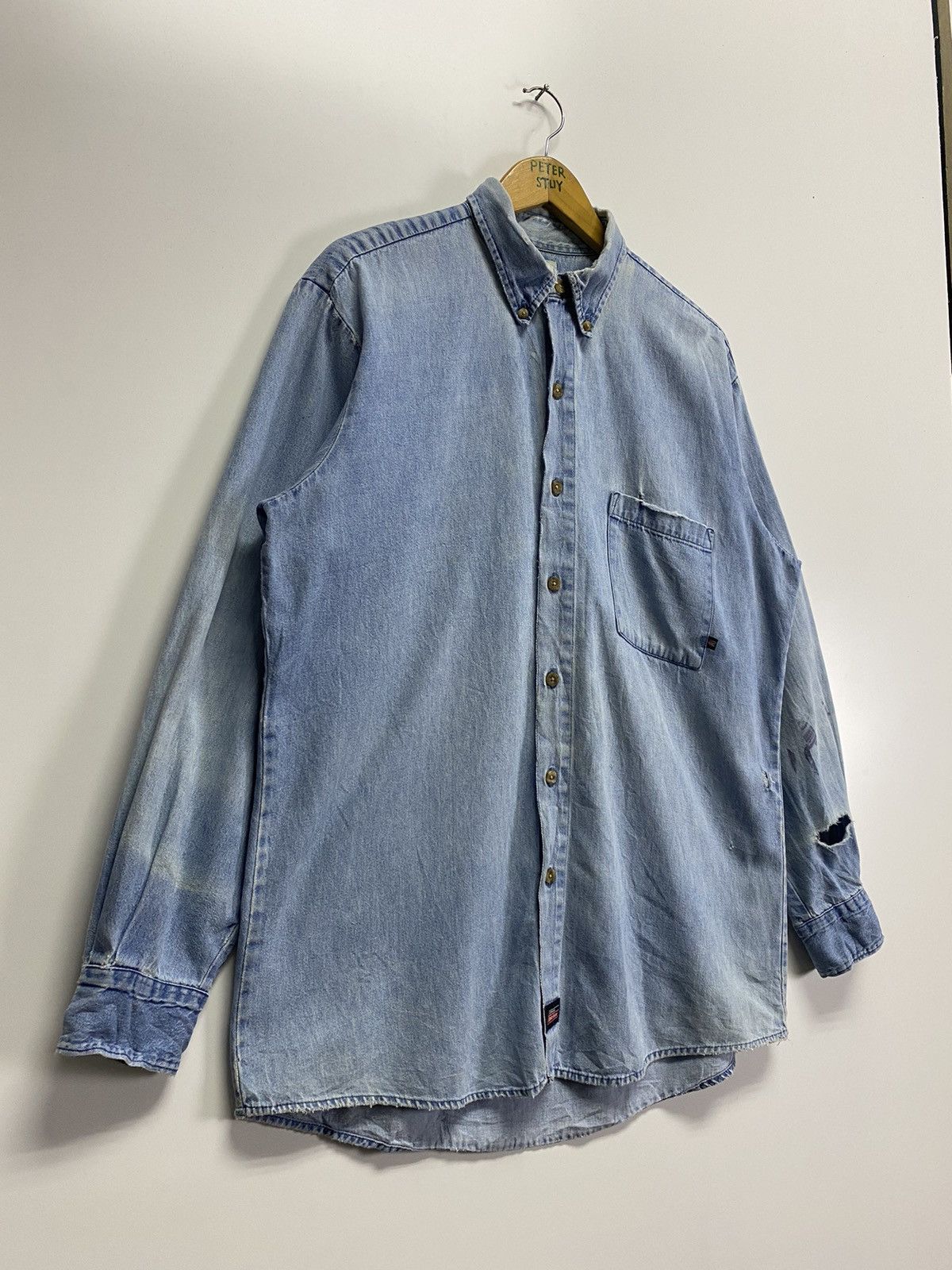 Dickies × Vintage Vintage Dickies Distressed Denim Size US L / EU 52-54 / 3 - 5 Thumbnail