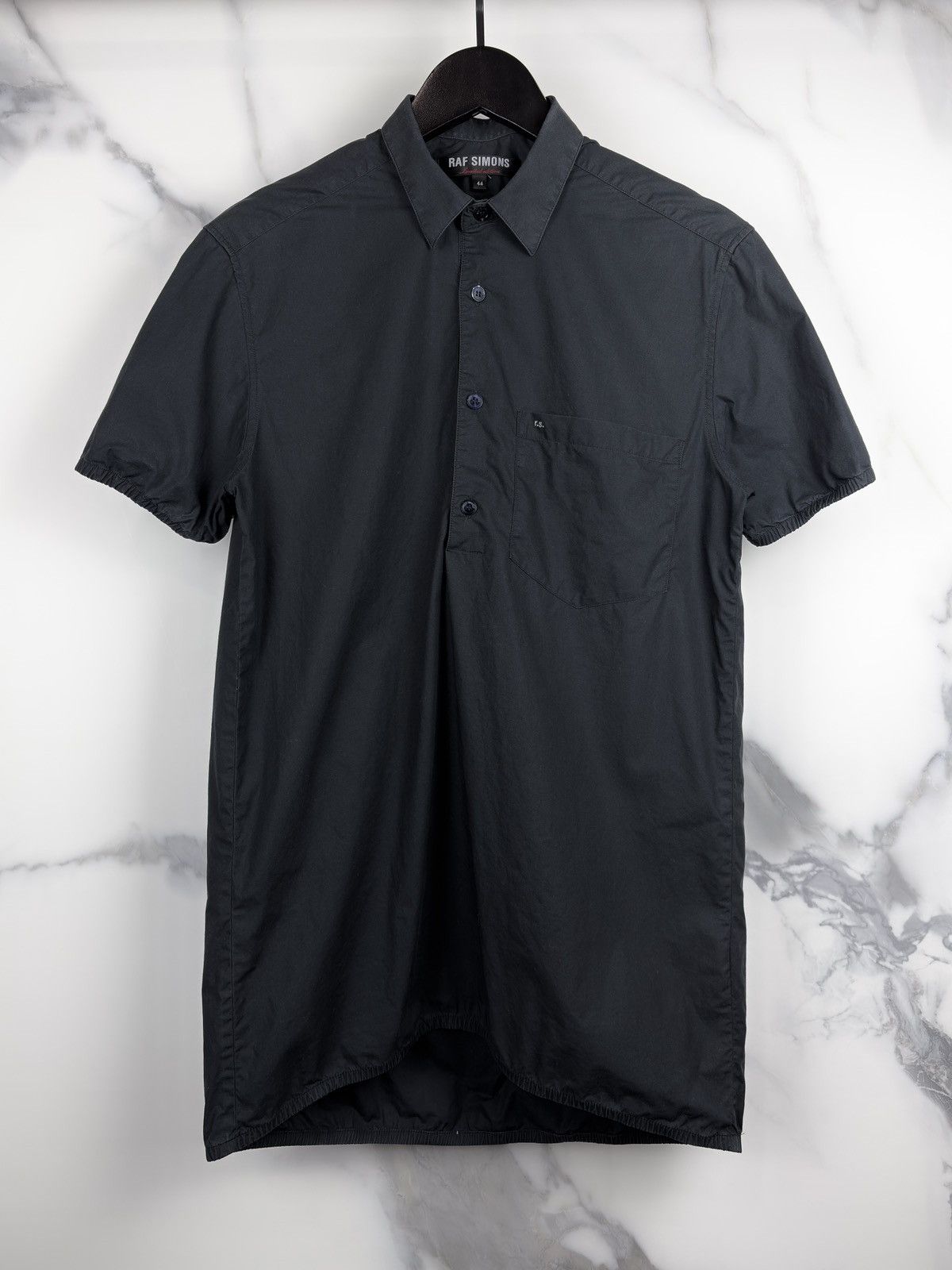 Raf Simons Raf Simons RS Logo Limited Edition Button Polo Shirt Size US S / EU 44-46 / 1 - 1 Thumbnail