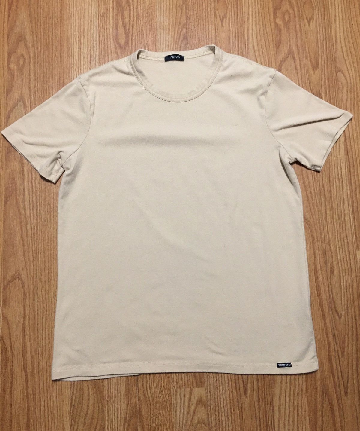 Tom Ford TOM FORD Slim-Fit Stretch Cotton-Jersey T-Shirt Size L/XL Size US XL / EU 56 / 4 - 2 Thumbnail