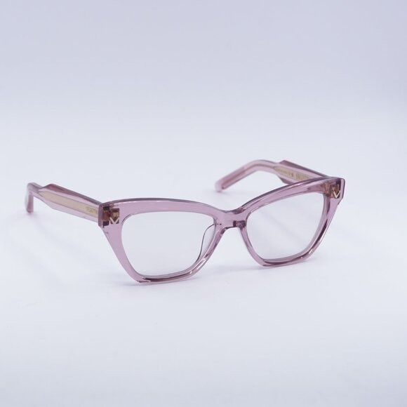 Valentino Valentino V-TALE VLX-140C Eyeglasses Transparent Pink 53mm Size ONE SIZE - 4 Thumbnail