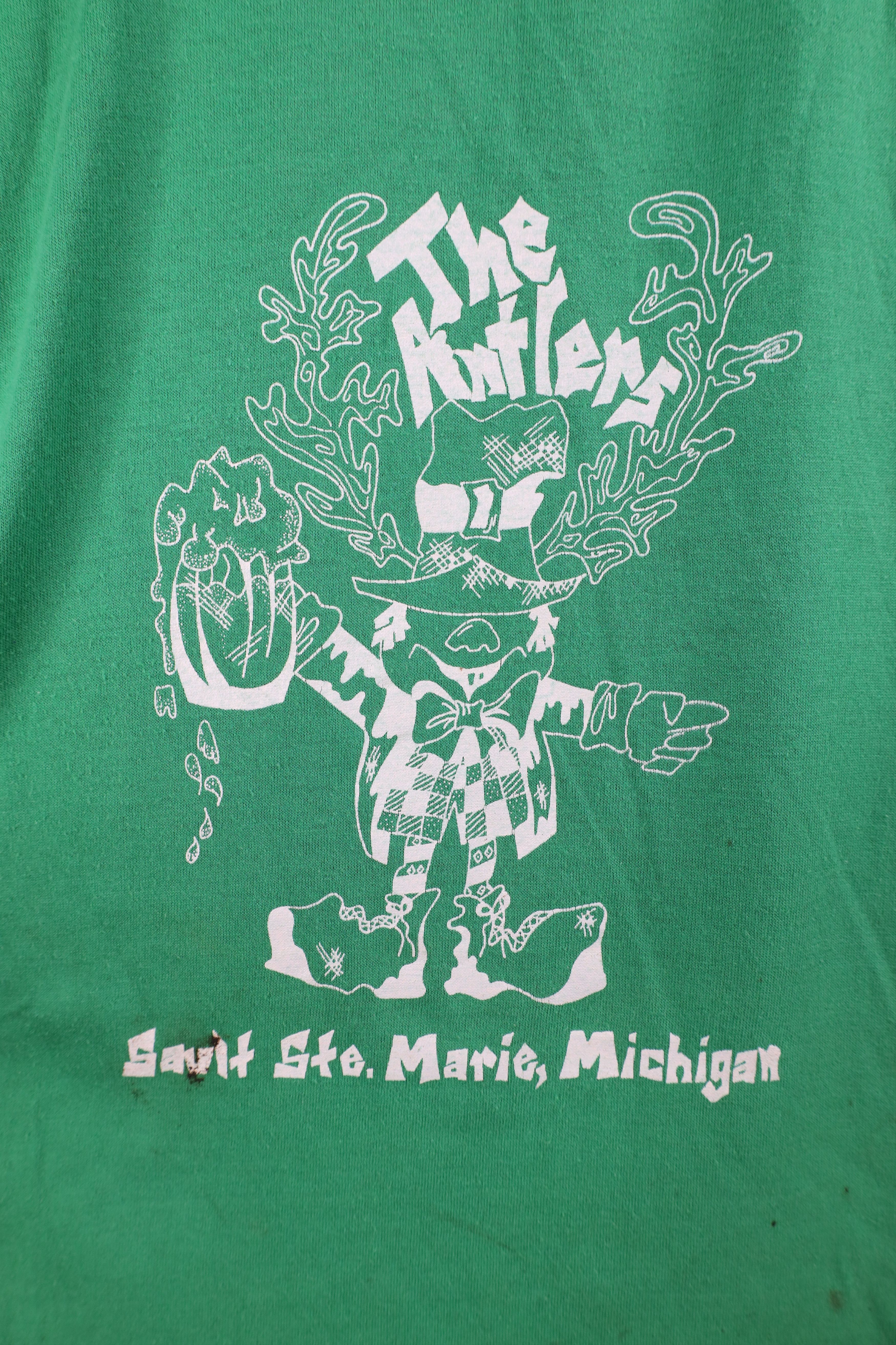 Vintage Vintage 80s 90s Antlers Bar Sault Set Marie Michigan T-Shirt Size US XXL / EU 58 / 5 - 5 Thumbnail