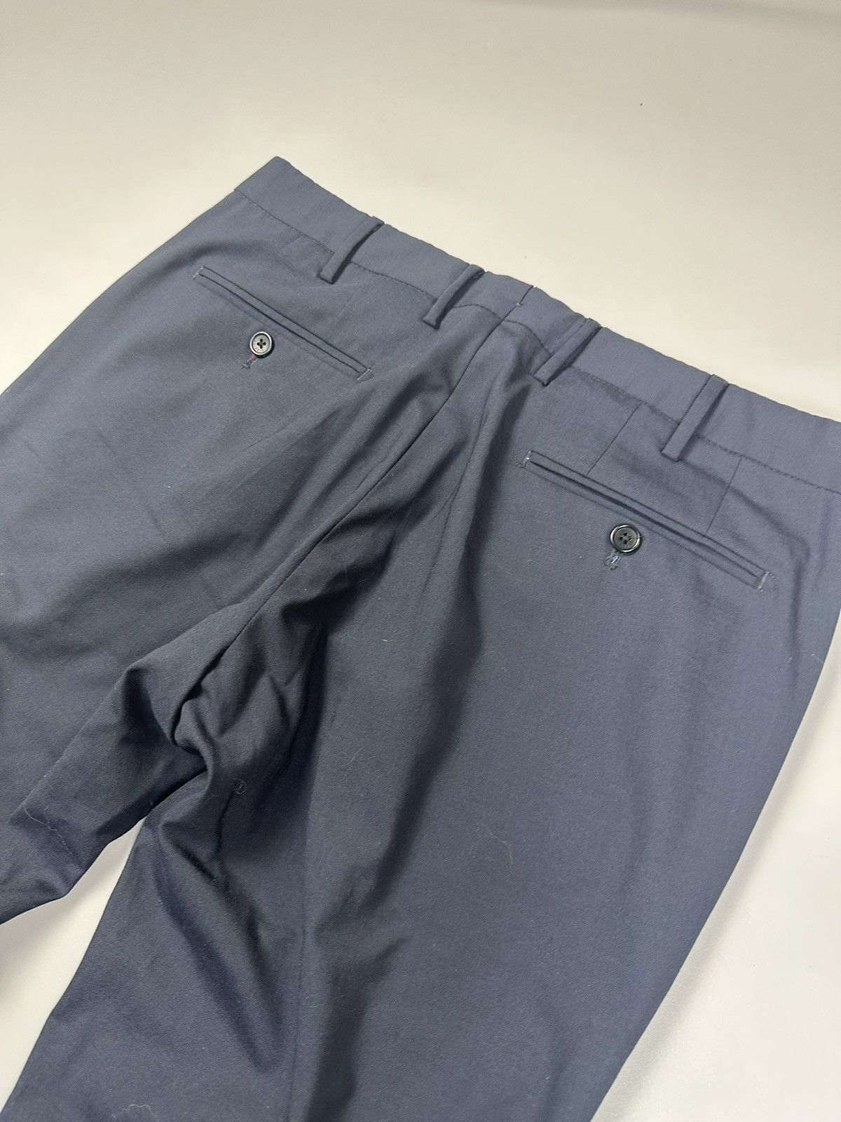 Hackett Hackett London Wool Formal Straight Fit Pants Size US 32 / EU 48 - 3 Thumbnail