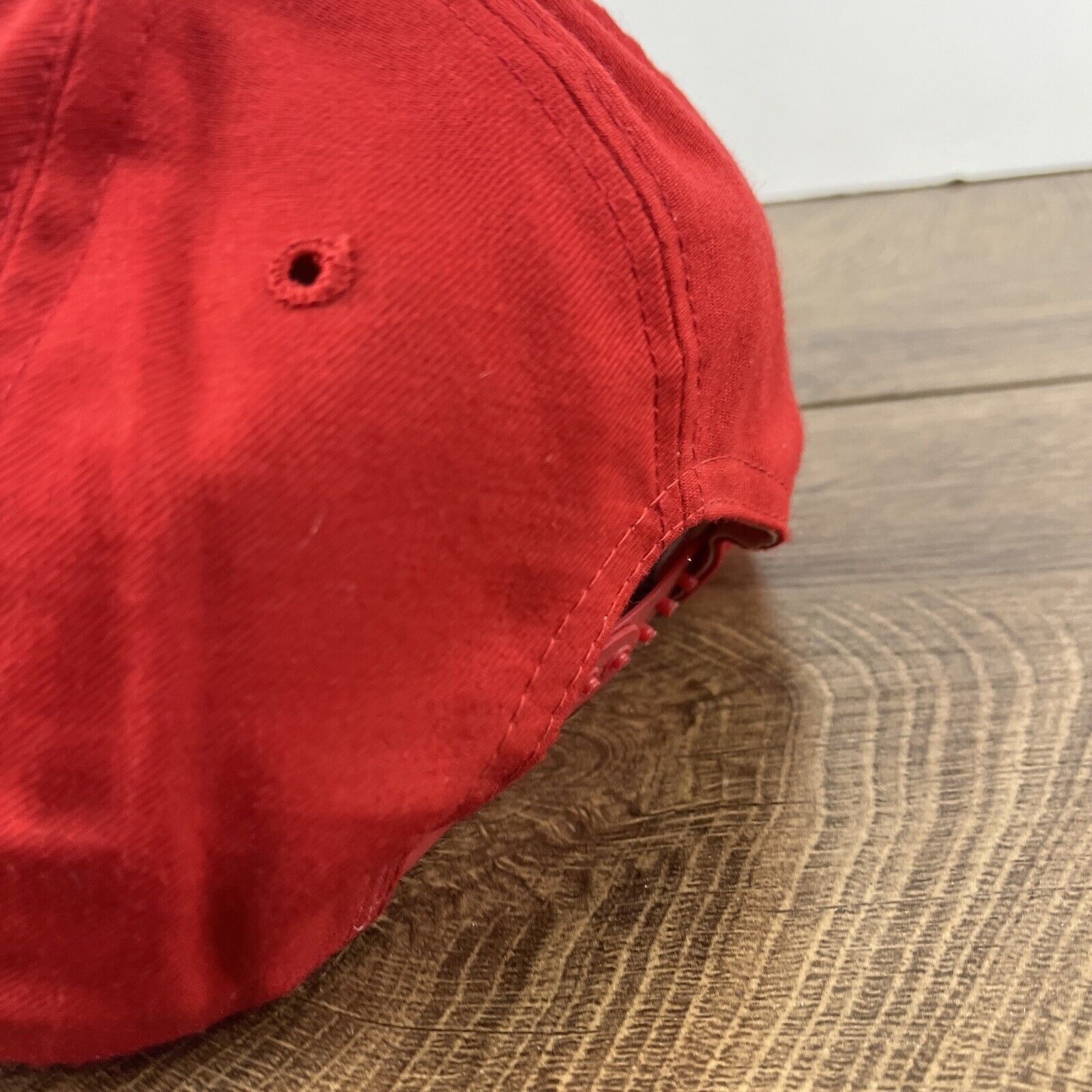 Other S Hat S Red Hat Adjustable Adult Size Hat Red Cap Size ONE SIZE - 9 Thumbnail