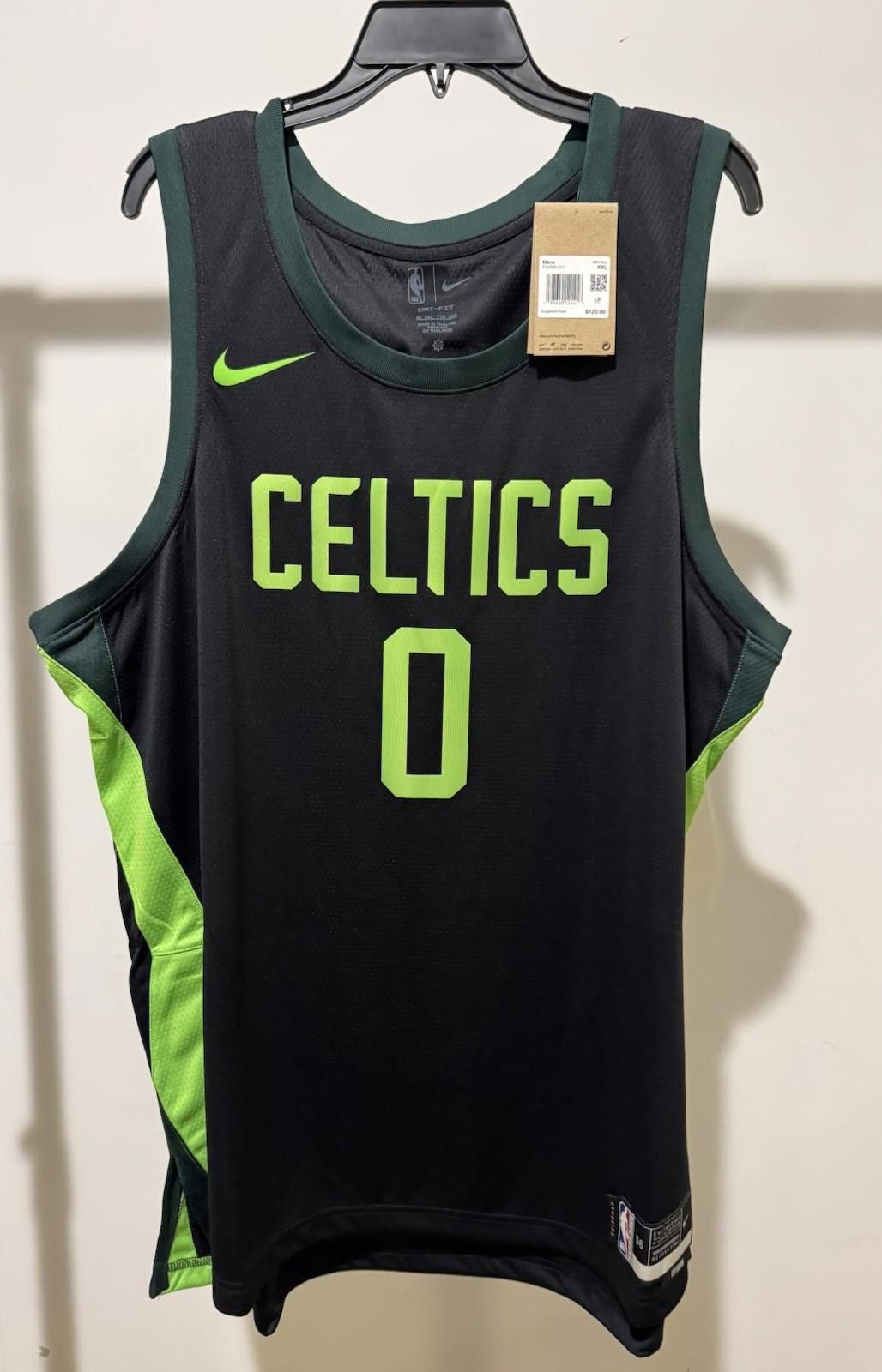 Nike Jayson Tatum NBA Boston Celtics 2024 Nike City Jersey Men Size ONE SIZE - 1 Thumbnail