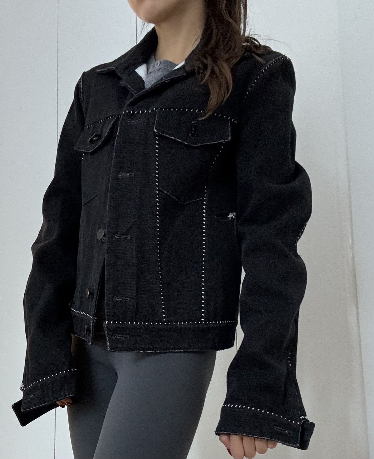Carol Christian Poell Dark blue denim jacket Size S / US 4 / IT 40 - 4 Thumbnail