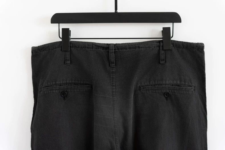 Yohji Yamamoto Yohji Yamamoto size 1 16ss Washed Drawstring Straight Leg Size US 28 / EU 44 - 4 Thumbnail