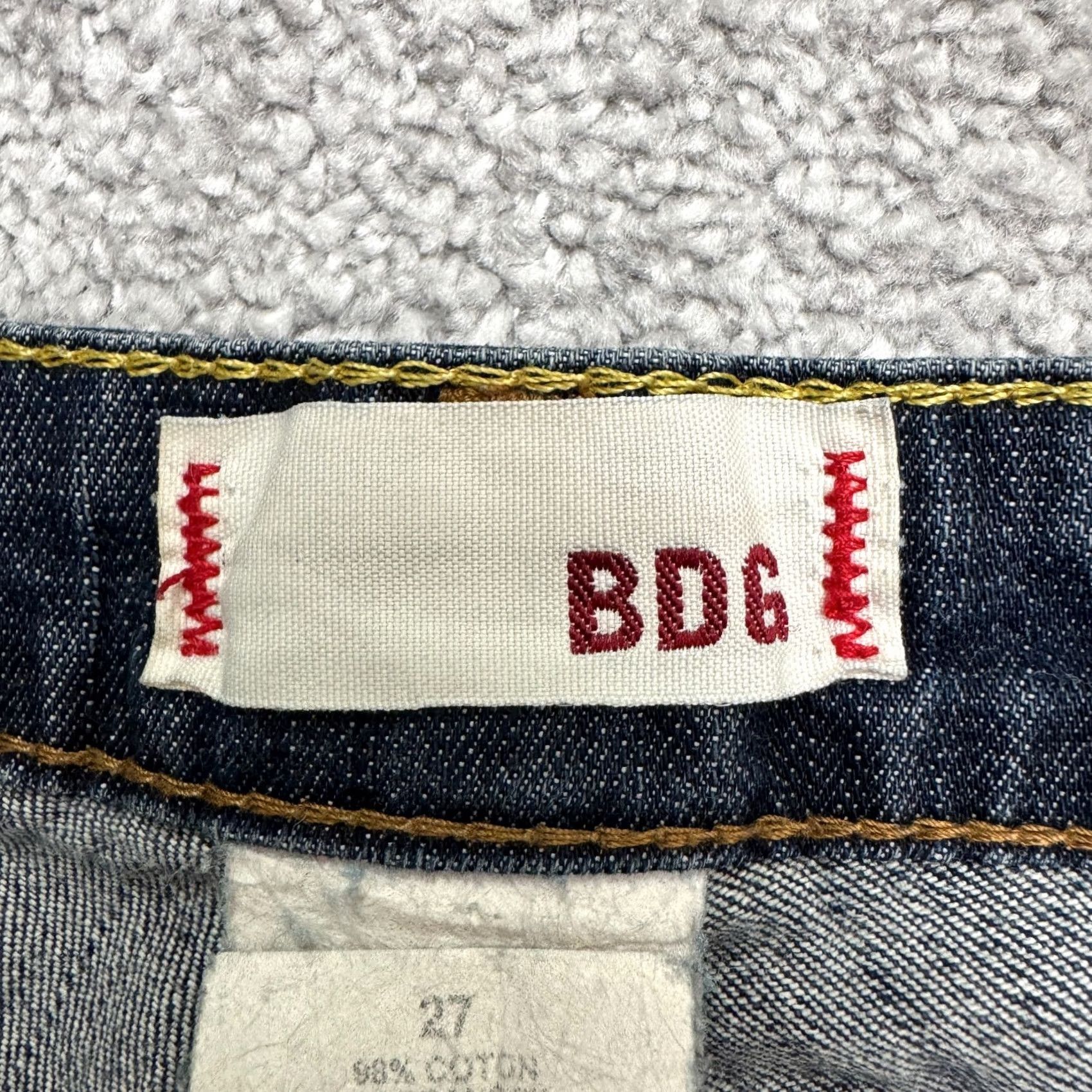 Paige BDG Urban Outfitters Cigarette Skinny Denim Jeans Womens 30 Blue Dark Wash Jeans Size 30 Slim 5-Pocket City Streetwear Womens Size 30" / US 8 / IT 44 - 6 Thumbnail
