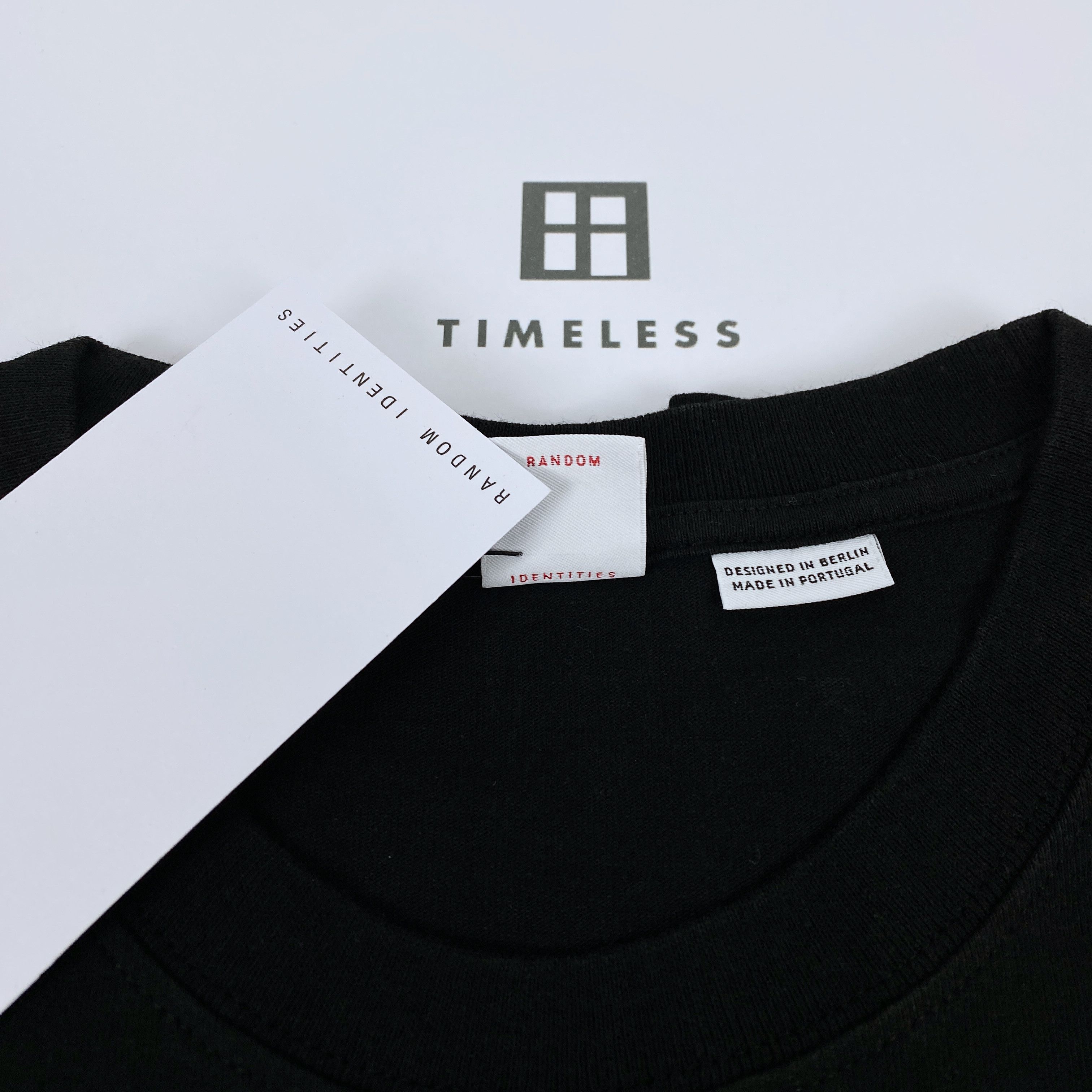 Random Identities RANDOM IDENTITIES LOGO T-SHIRT Size US M / EU 48-50 / 2 - 4 Thumbnail
