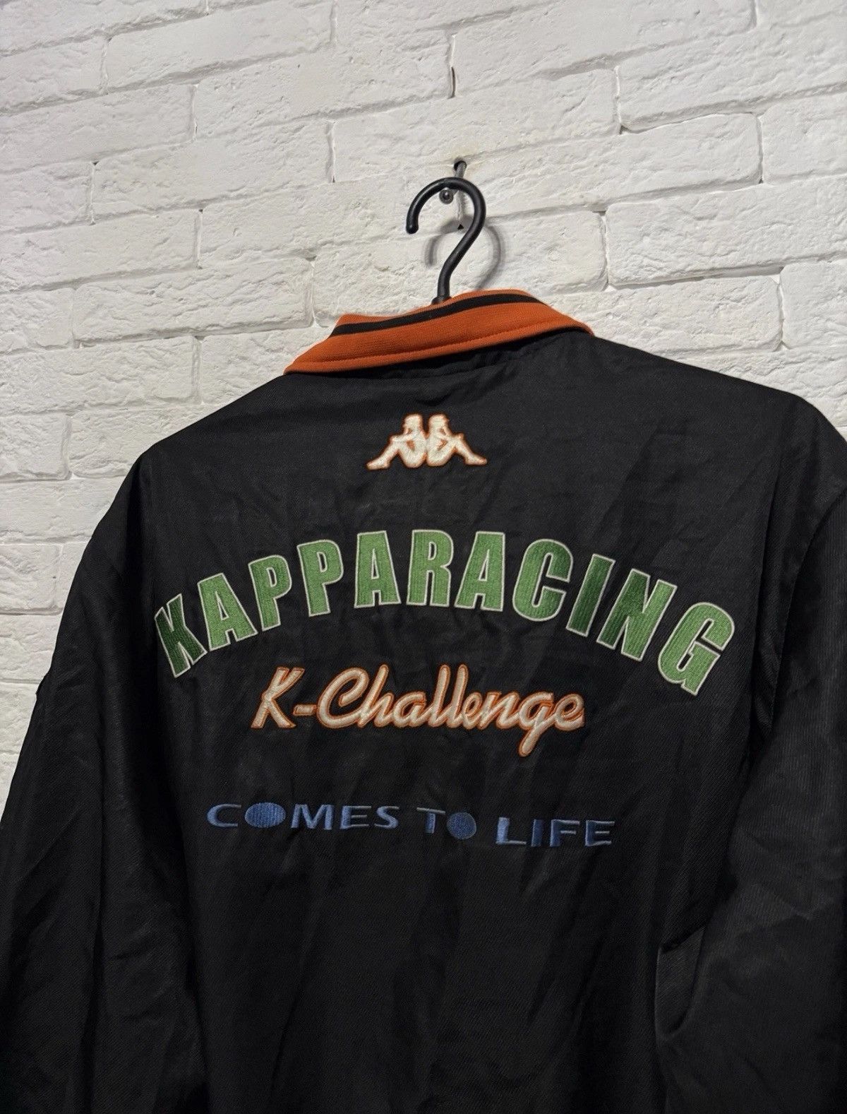 Kappa Vintage Kappa Germany Full Zip Bomber Jacket Huge Logo Sz XL Size US XL / EU 56 / 4 - 6 Thumbnail