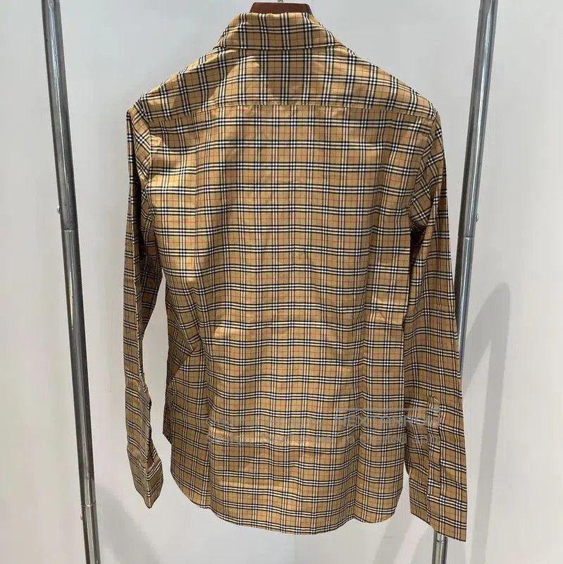 Burberry Burberry Long Sleeve Brown Check Shirt. Size S / US 4 / IT 40 - 2 Thumbnail