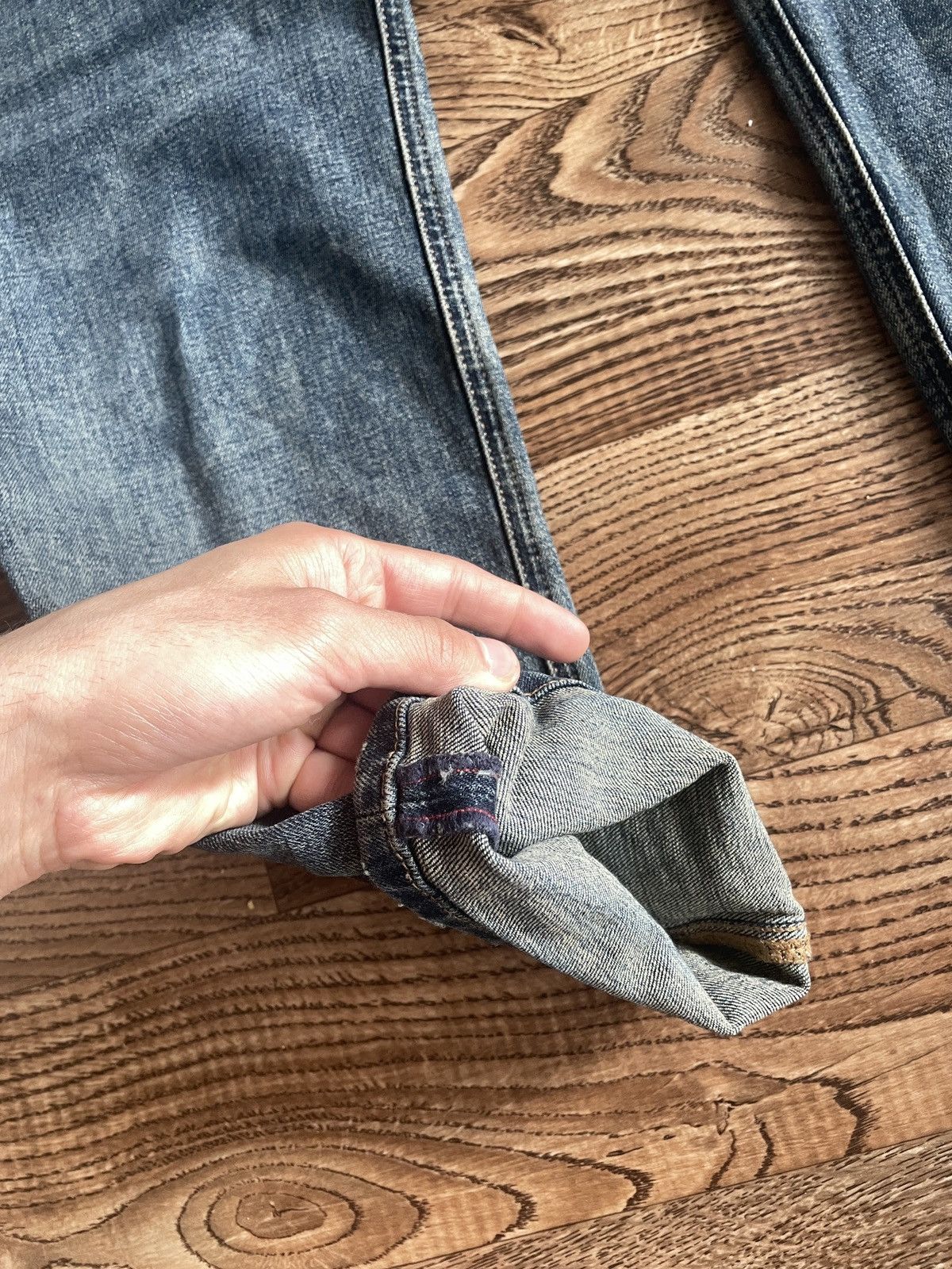 Diesel × If Six Was Nine × Japanese Brand Vintage Diesel Jeans Big Logo Distressed Baggy japanese 90s Size US 34 / EU 50 - 16 Thumbnail
