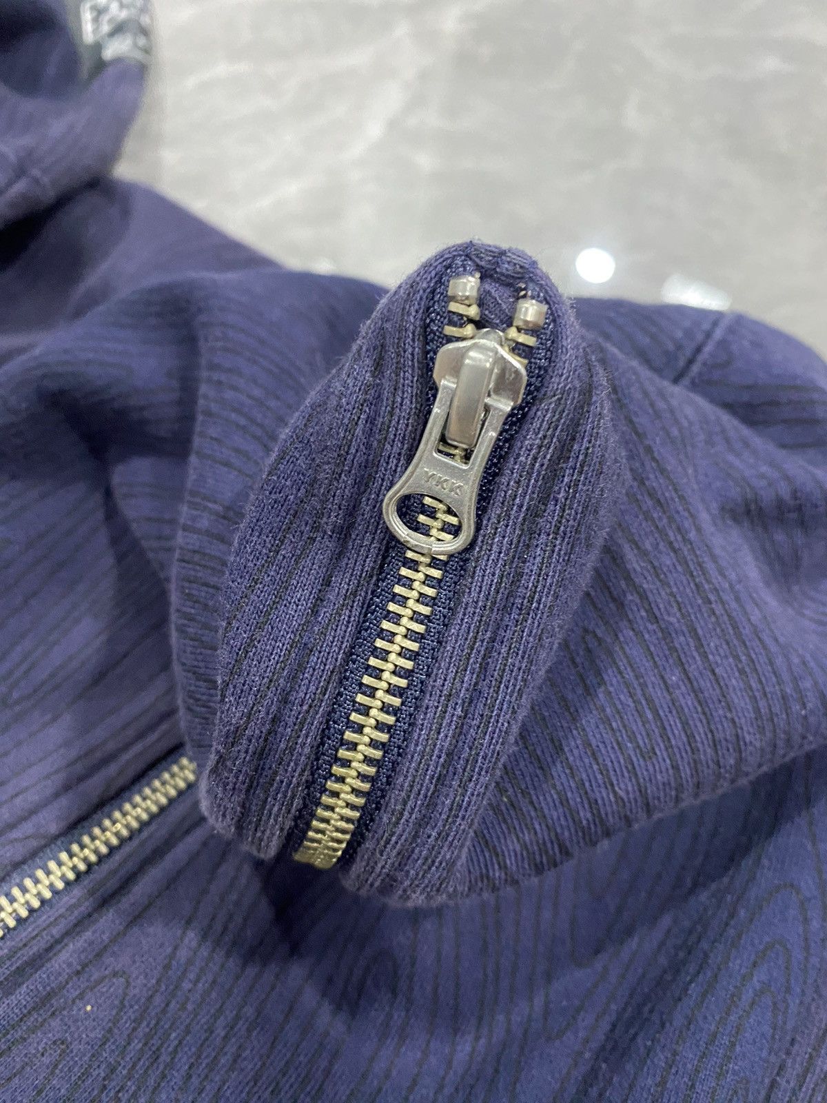 Hysteric Glamour × Japanese Brand × Xlarge Vintage Hoodie Xlarge Los Angeles Zip Up Full Line Size US XL / EU 56 / 4 - 6 Thumbnail