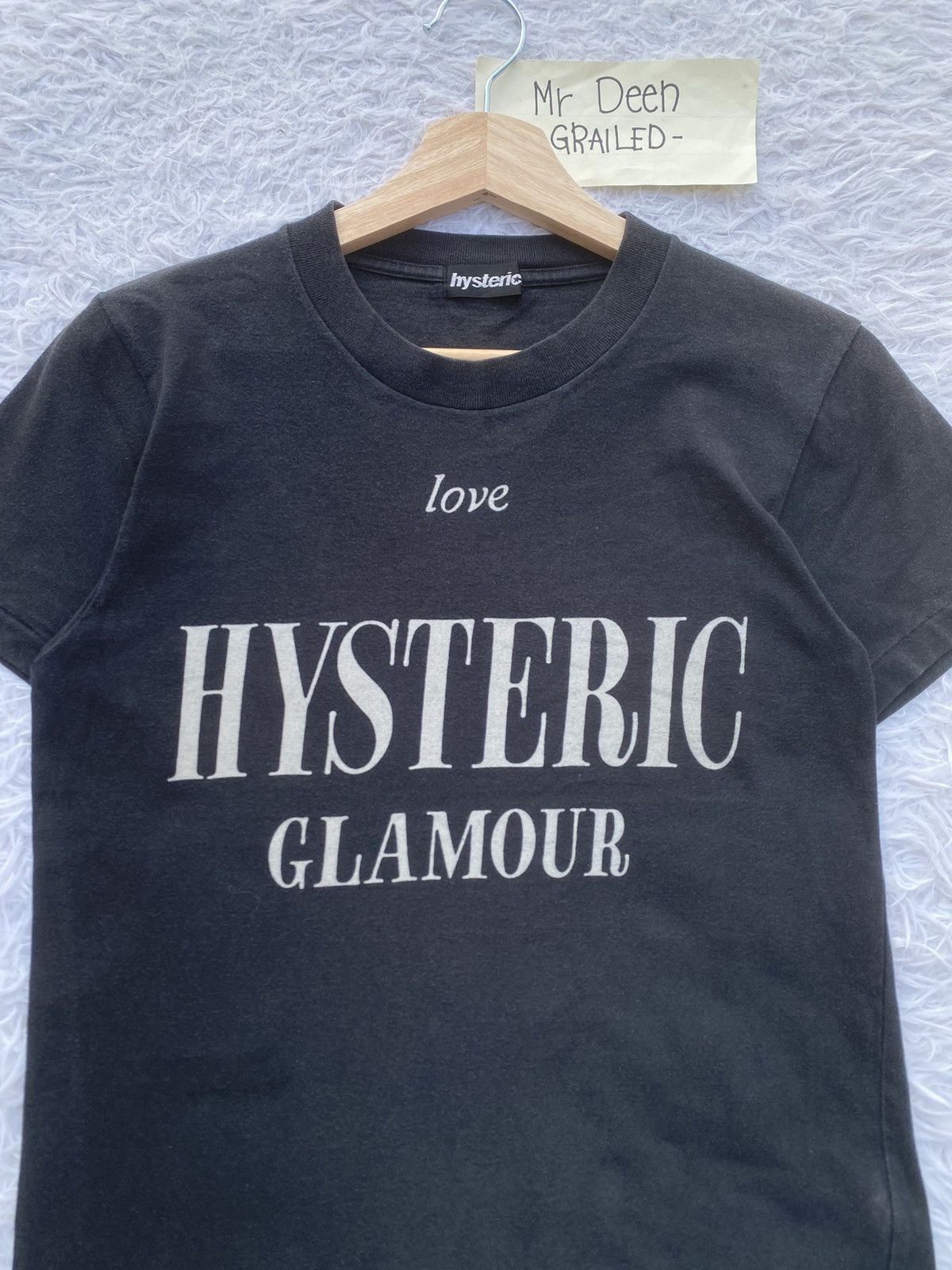 Hysteric Glamour Rare Vintage Love Hysteric Glamour Spellout Tshirt Size US S / EU 44-46 / 1 - 1 Thumbnail