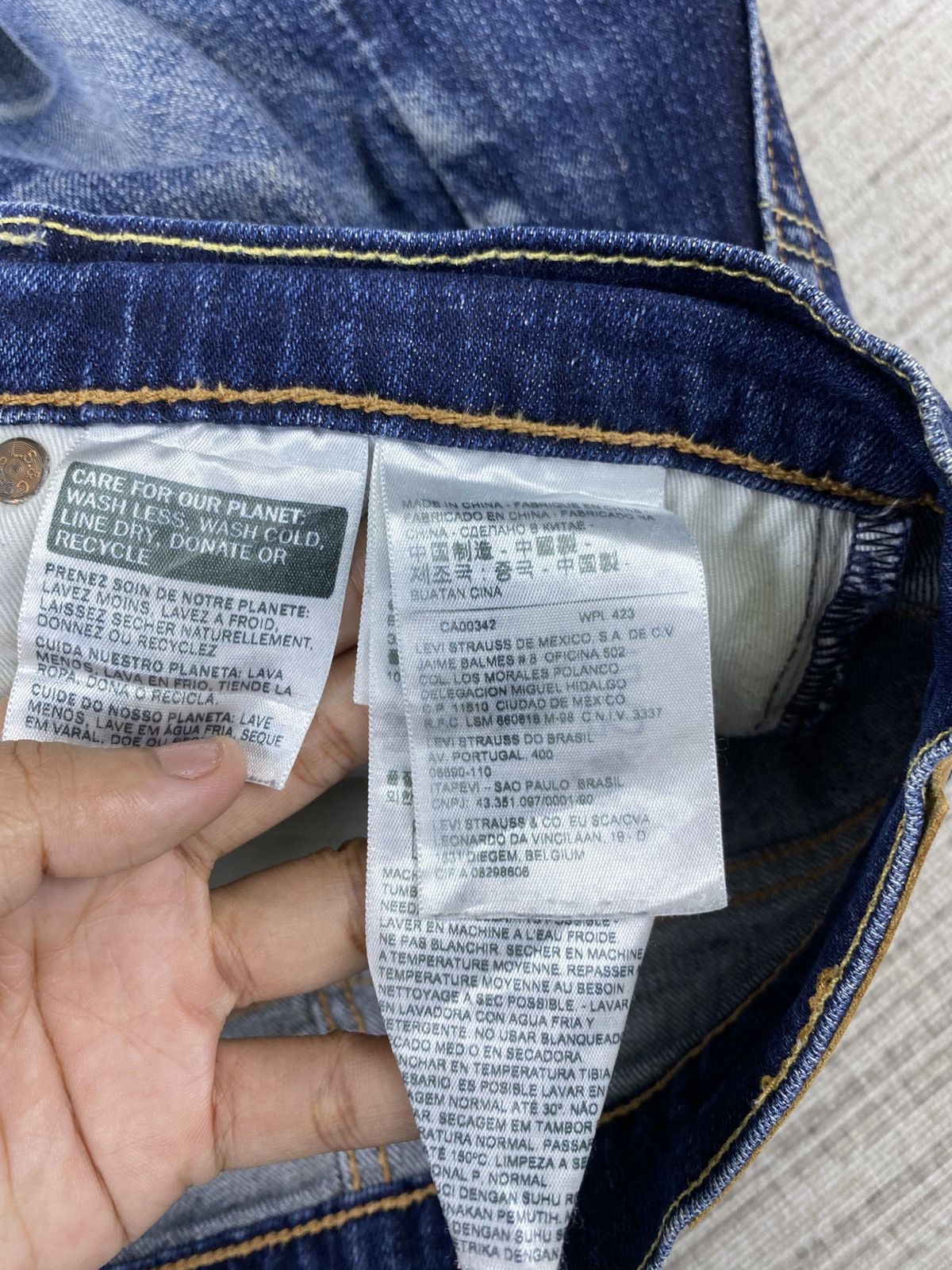 Levi's Vintage Levi’s 510 Denim Jeans Size US 30 / EU 46 - 14 Thumbnail