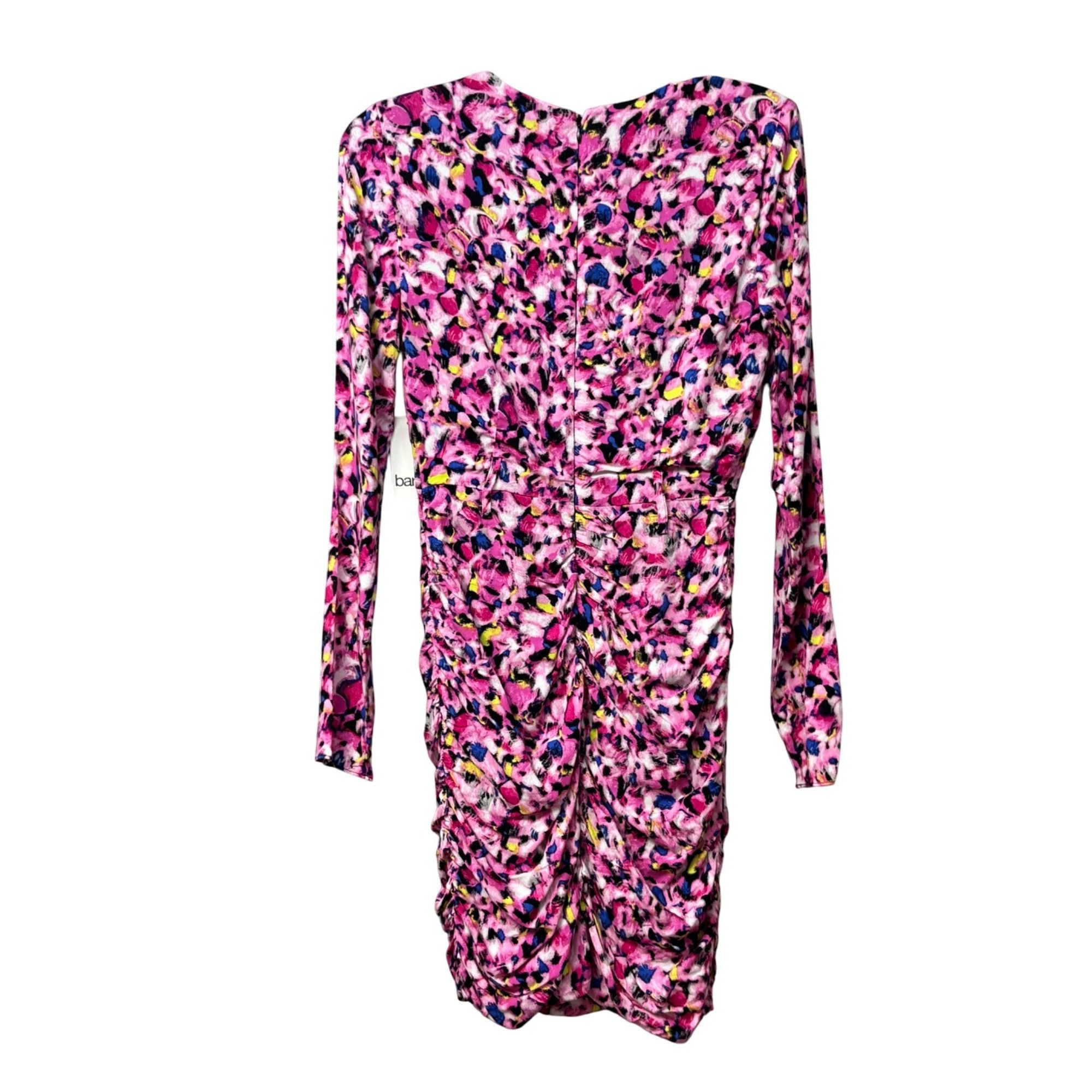 Bar III Bar III Alyssa Belted Mini Dress, Pink-multi, Sz. 4- No bel Size S / US 4 / IT 40 - 10 Thumbnail