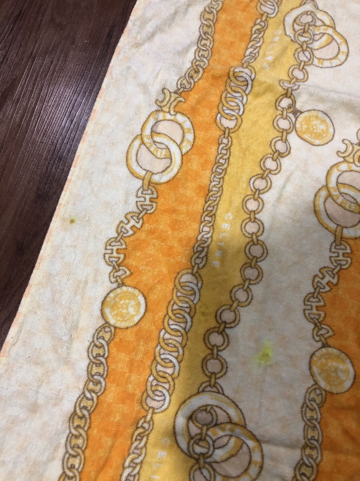 Celine × Japanese Brand × Vintage Vintage Celine Paris Fullprint Towel Size ONE SIZE - 3 Thumbnail