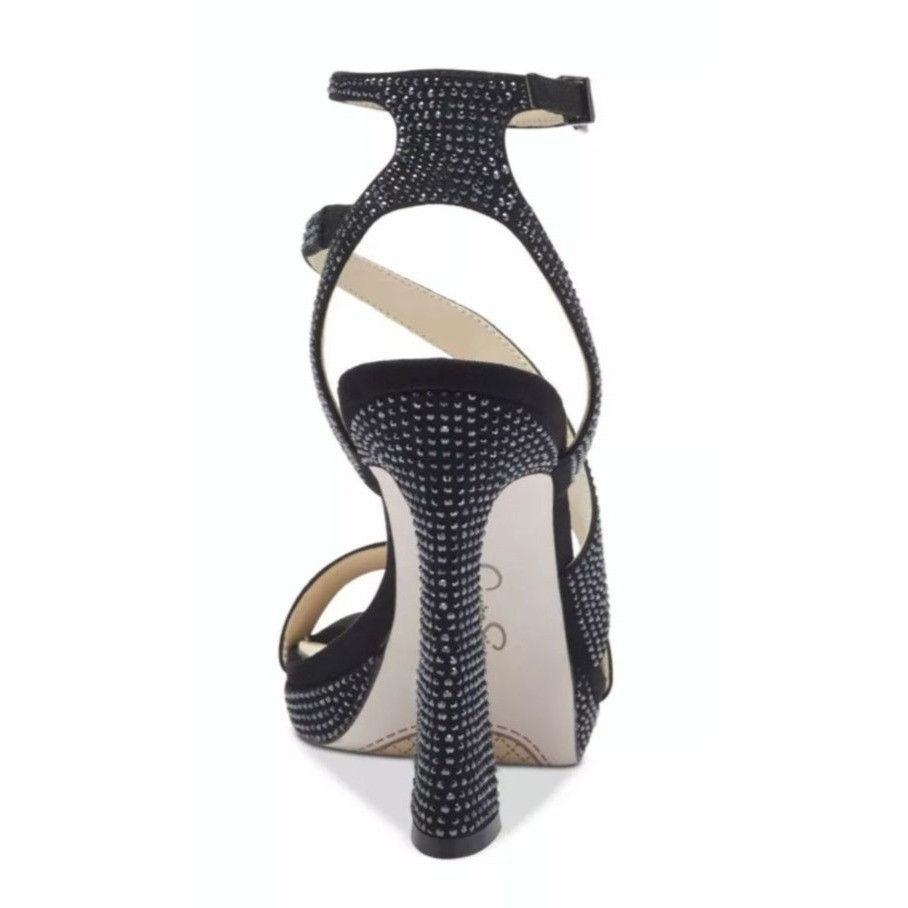 Jessica Simpson JESSICA SIMPSON / J-Friso-2 / Black / Rhinestone / Platform Size US 10 / IT 40 - 3 Thumbnail