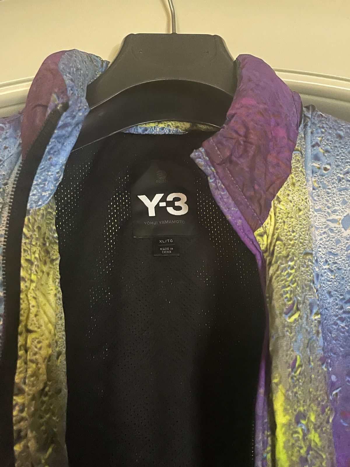 Adidas × Y-3 × Yohji Yamamoto Y-3 by Yohji Yamamoto Multicolor Printed Windbreaker Jacket Size US L / EU 52-54 / 3 - 2 Thumbnail