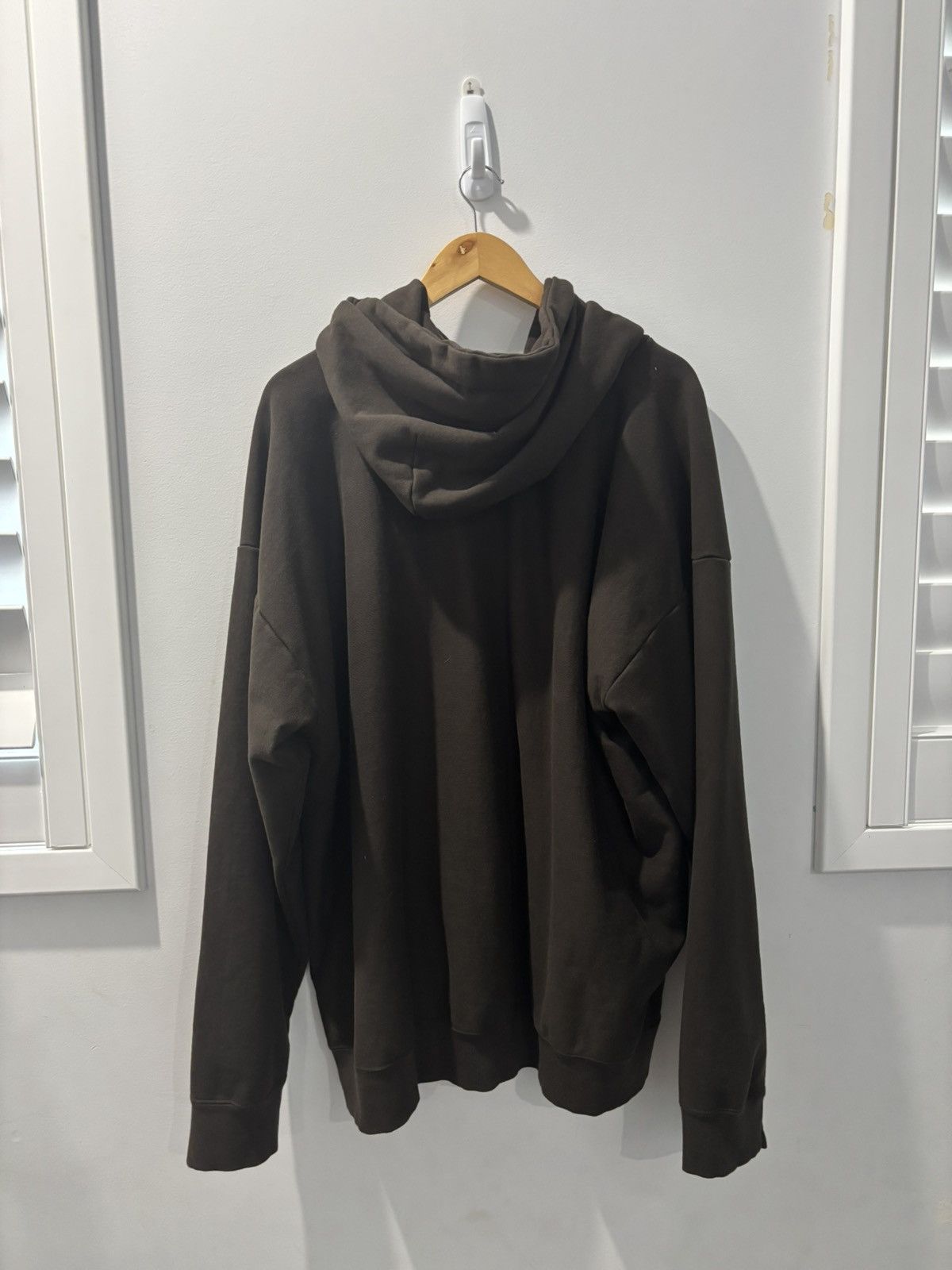 Maison MIHARA YASUHIRO MMY Brown French Terry Hoodie Size US L / EU 52-54 / 3 - 2 Thumbnail