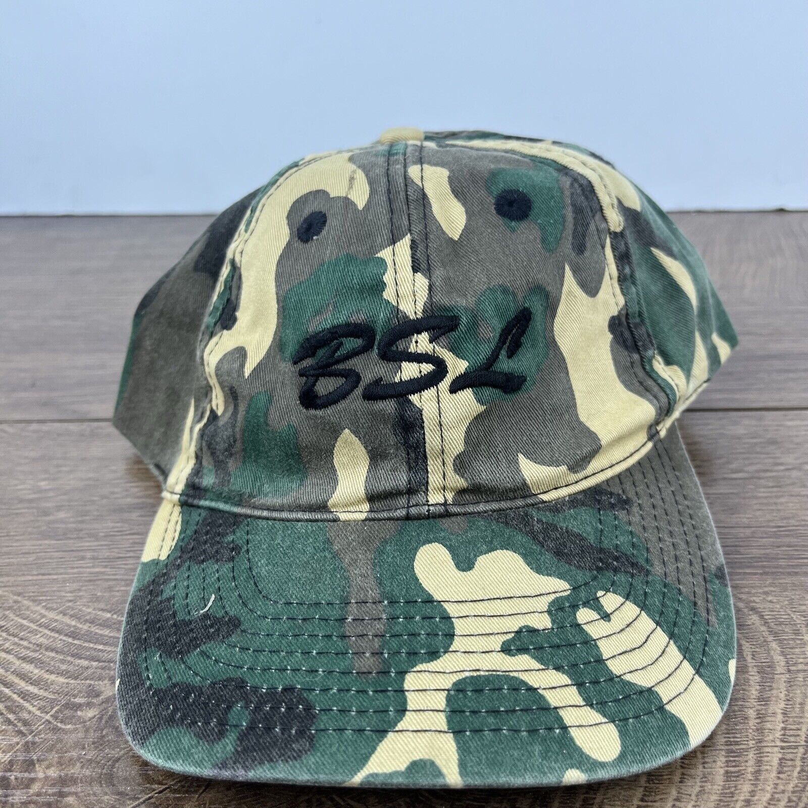 Other BSL Hat BSL Camo Hat Adjustable Hat Camo Adjustable Hat Gree Size ONE SIZE - 4 Thumbnail