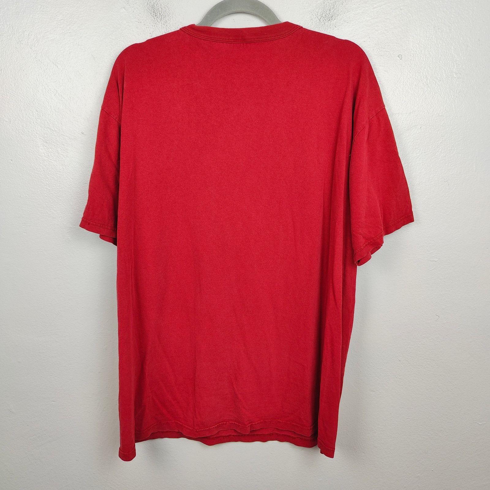 Russell Athletic Vintage Los Angeles Here Now T-Shirt Mens Medium Red 90s Size US M / EU 48-50 / 2 - 5 Thumbnail