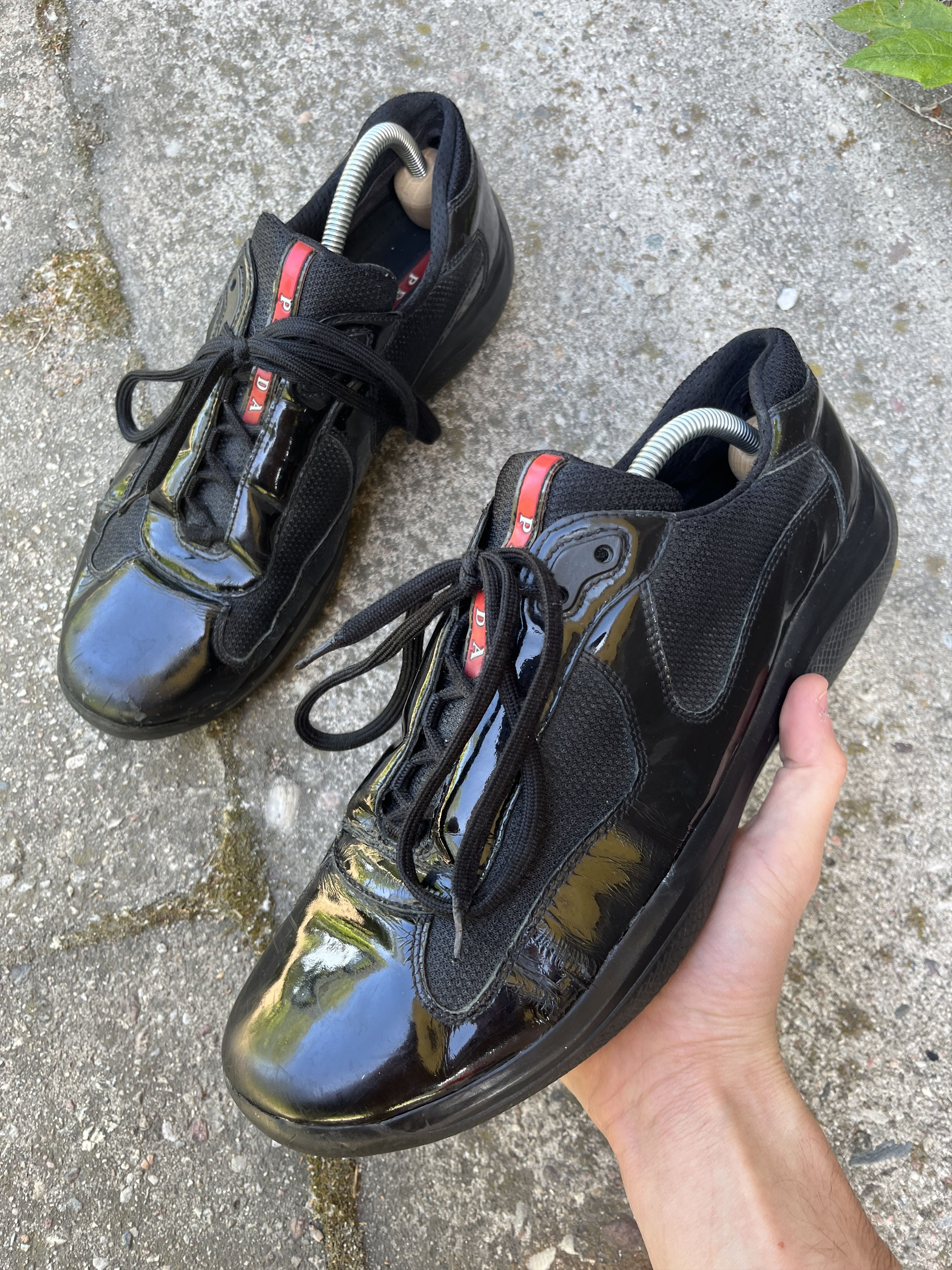 Prada prada americas cup OG version patent shoes Size US 12 / EU 45 - 2 Thumbnail