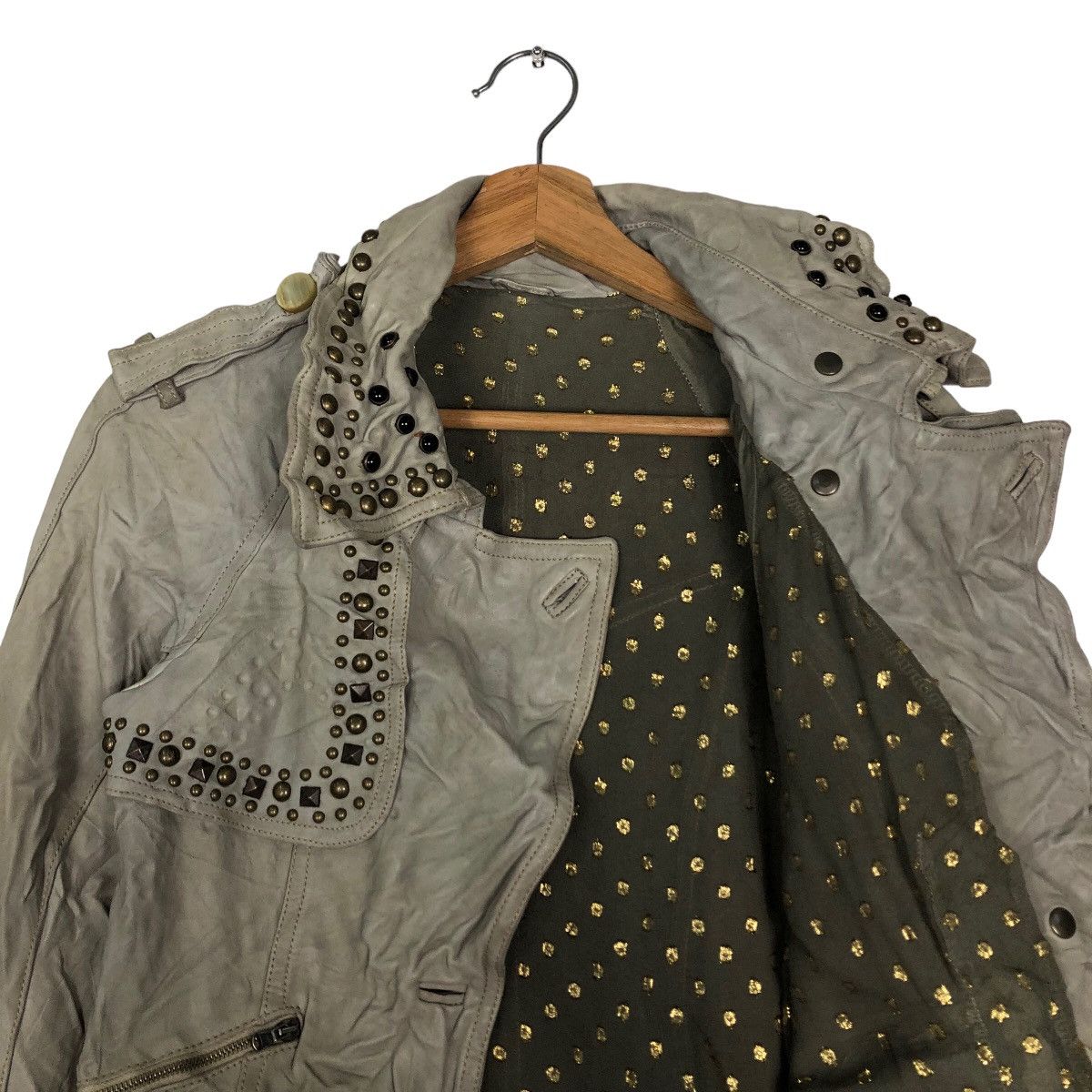 Japanese Brand 🔥90’s Vintage True Leather Biker Jacket Cropped Vera Pelle Size US S / EU 44-46 / 1 - 10 Thumbnail