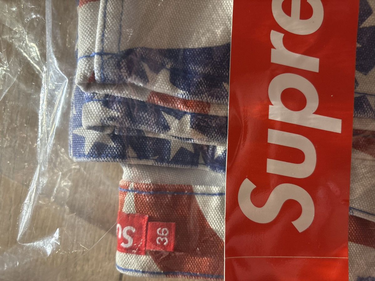 Supreme Flag Double Knee Painter Pant - Size:36 Size US 36 / EU 52 - 8 Thumbnail