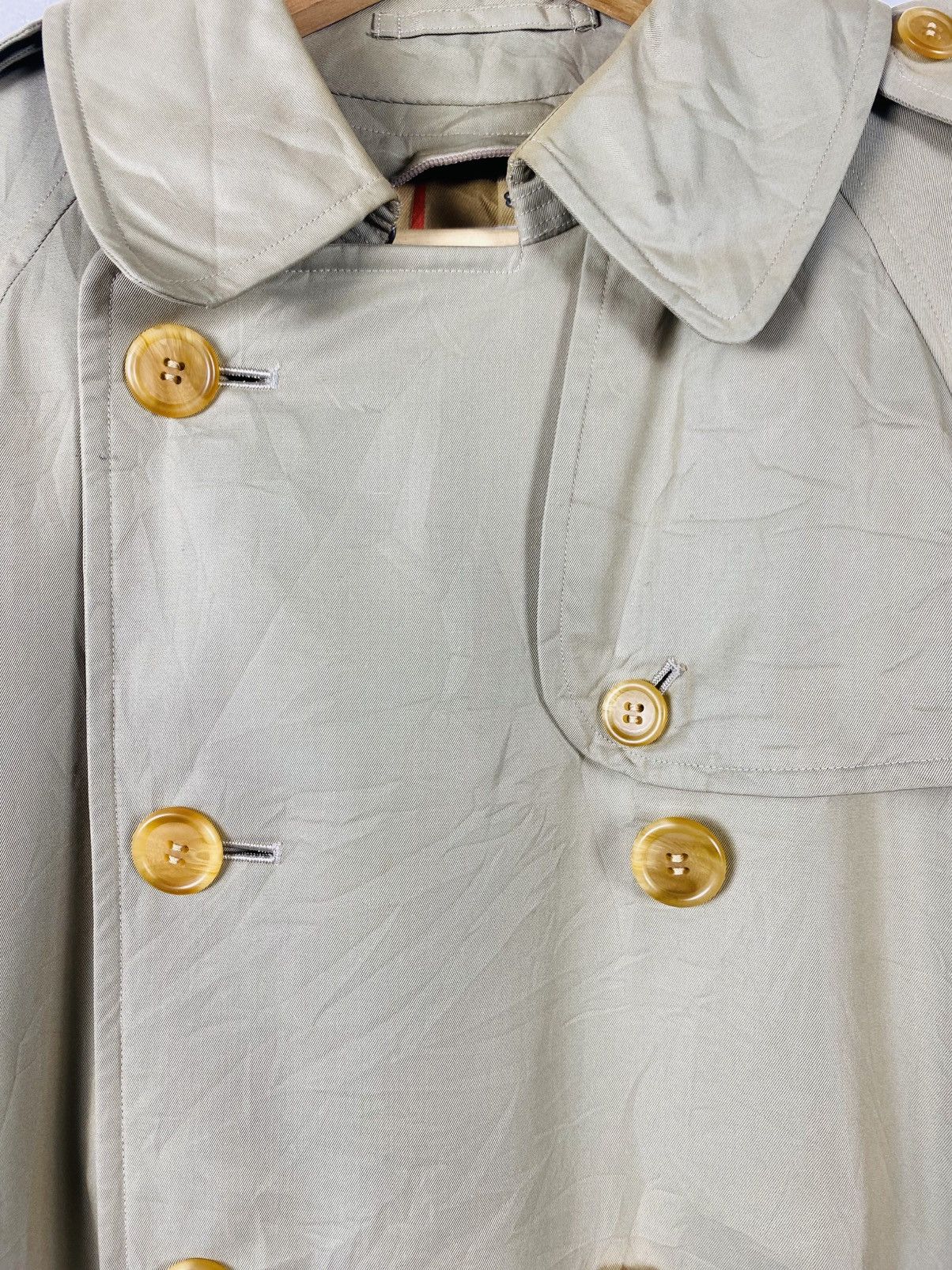 Burberry Vintage Burberry Novacheck Long Jacket Size S / US 4 / IT 40 - 5 Thumbnail