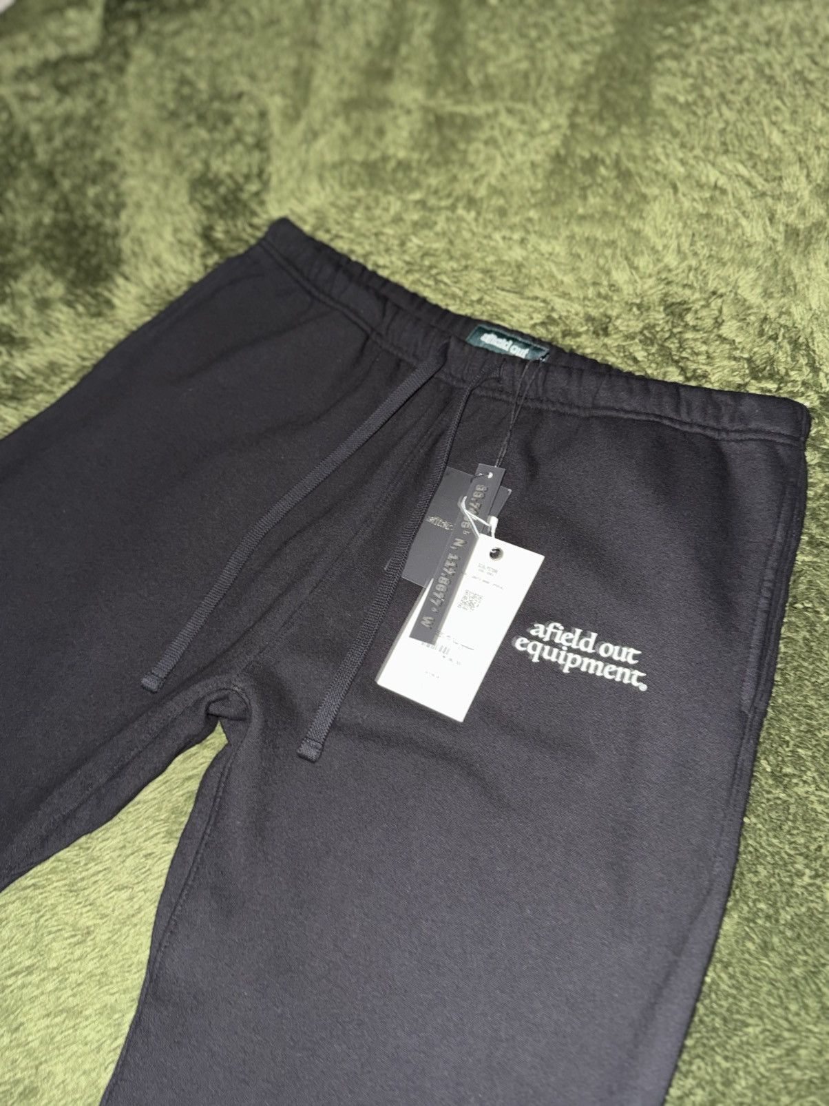 Afield Out [XL] Afield Out Made in USA Sweatpants Black Size US 36 / EU 52 - 2 Thumbnail