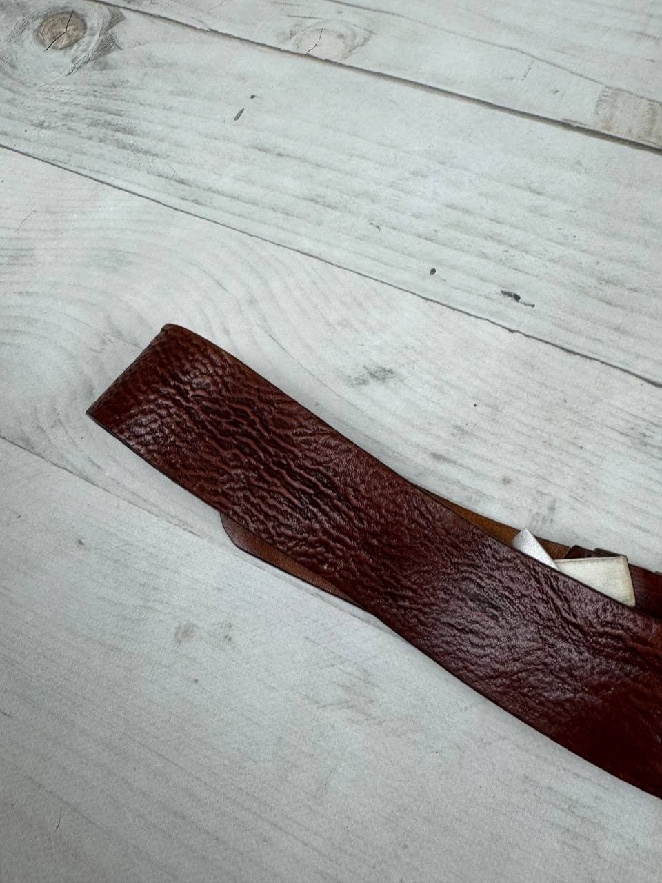 Diesel Vintage Diesel Leather Belt Brown Size ONE SIZE - 14 Thumbnail