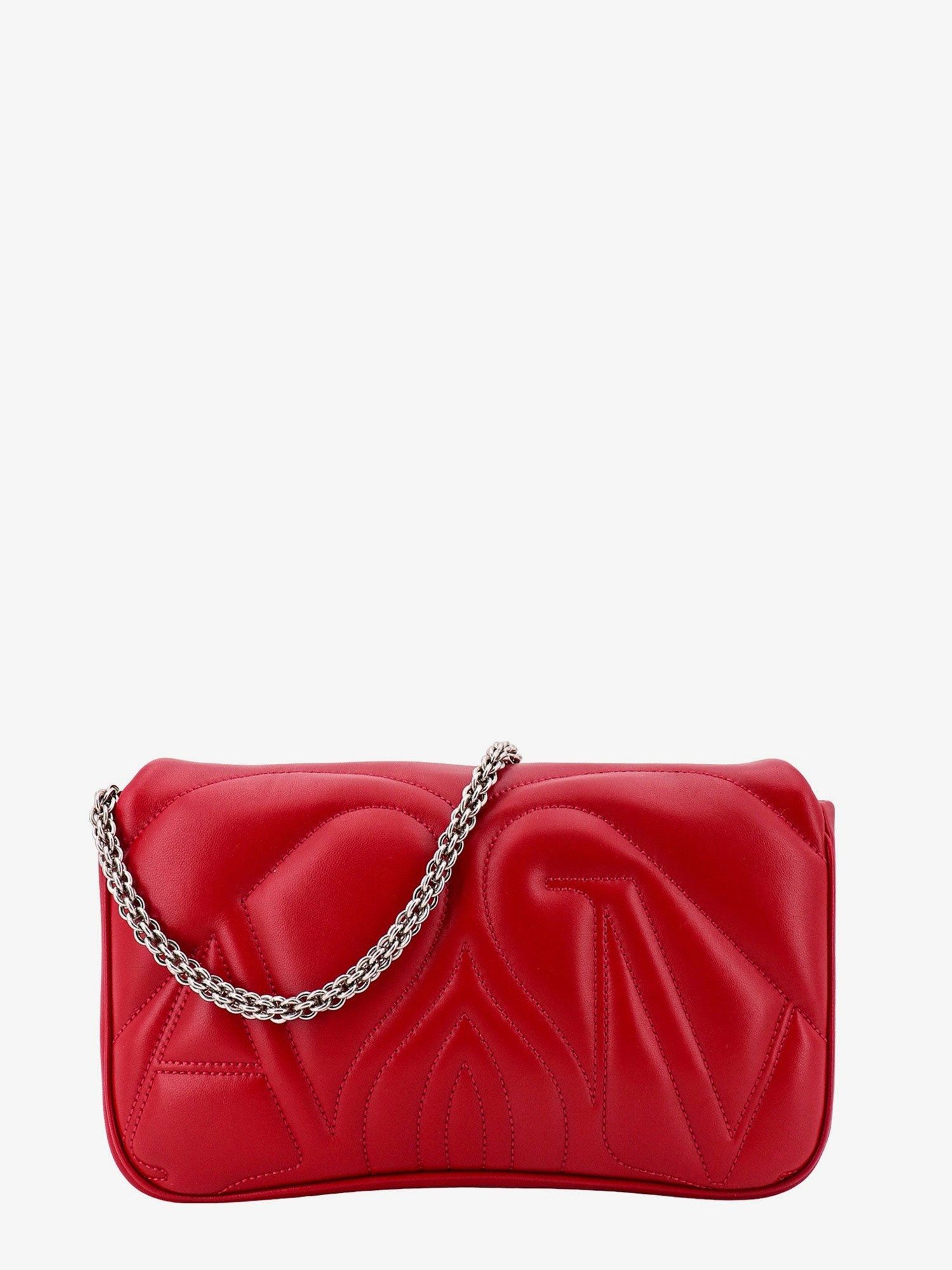 Alexander McQueen o1w1db10925 Size: OS/The Seal Small Bag in Red Size ONE SIZE - 2 Thumbnail