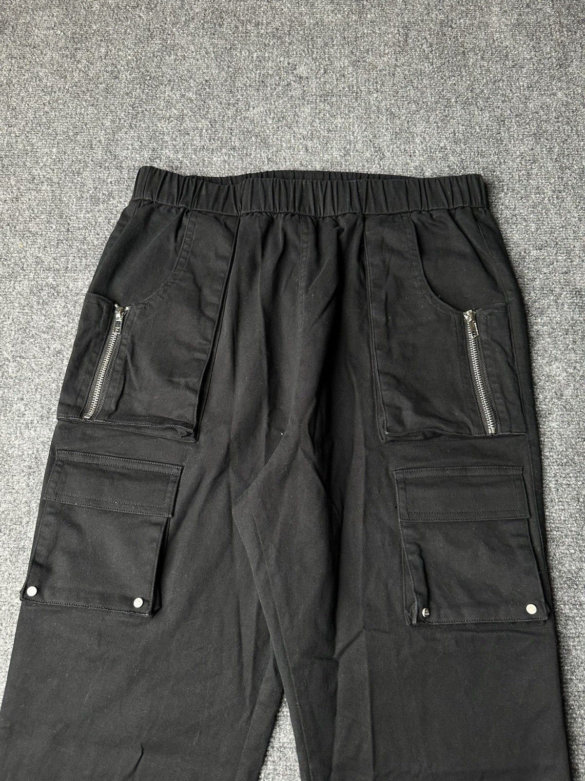 Other Mens Cargo 2021 FDR Black Cotton Pants Zip Pocket, Size XL Size US 36 / EU 52 - 3 Thumbnail