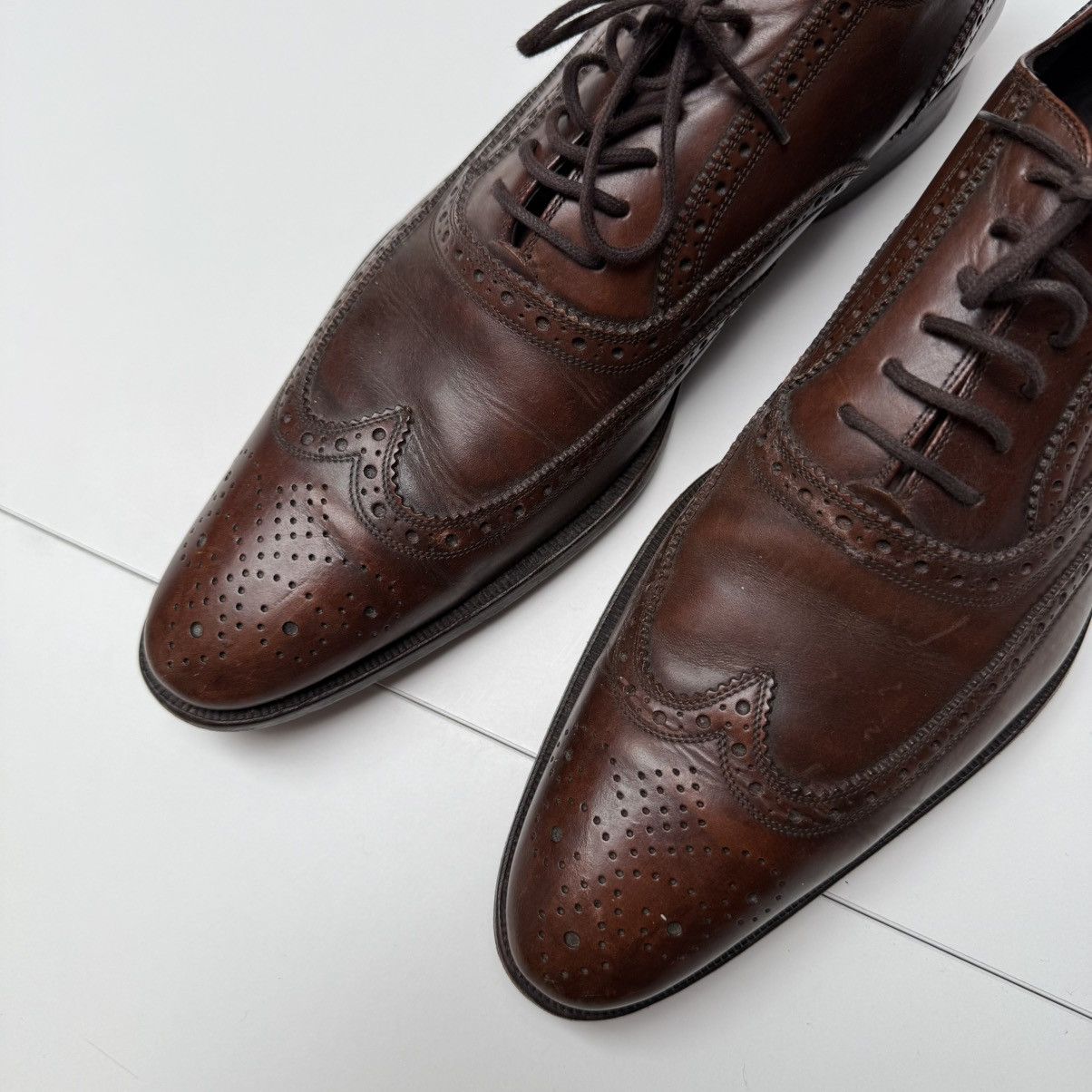 Dolce & Gabbana Vintage dolce gabbana formal oxfords leather shoes boots Size US 10 / EU 43 - 6 Thumbnail