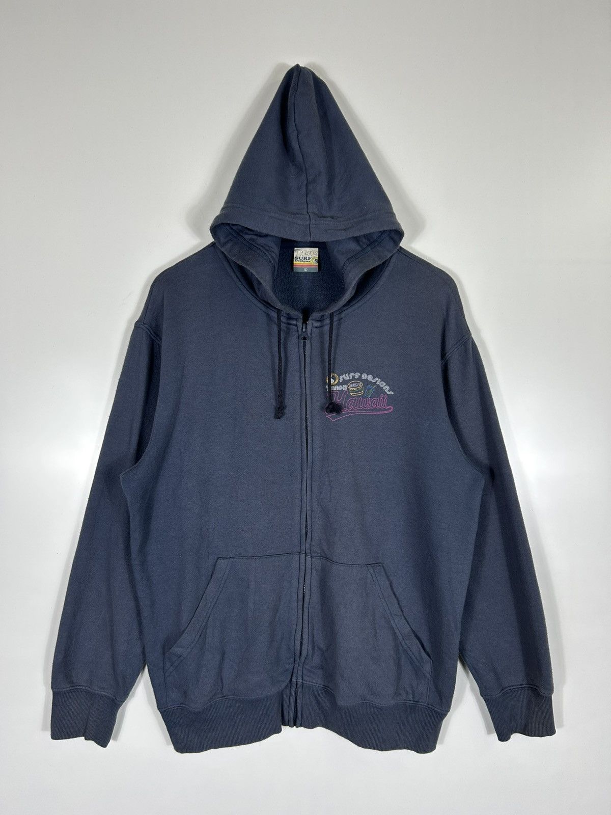 Sun Surf ⚡️Vintage T&C Surf Design Hawaii Hooded Sweater - L Size US L / EU 52-54 / 3 - 2 Thumbnail