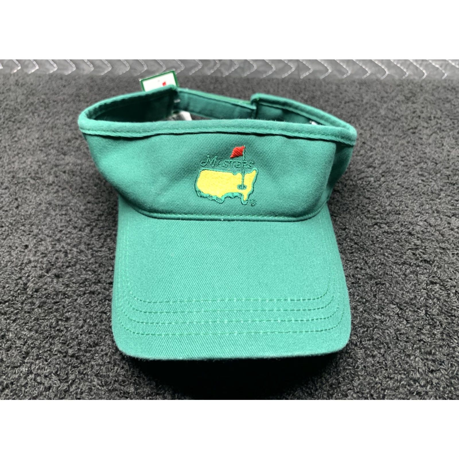 American Needle VINTAGE American Needle Masters Tournament Green Visor Hat Adjustable Unisex Adult Size ONE SIZE - 2 Thumbnail