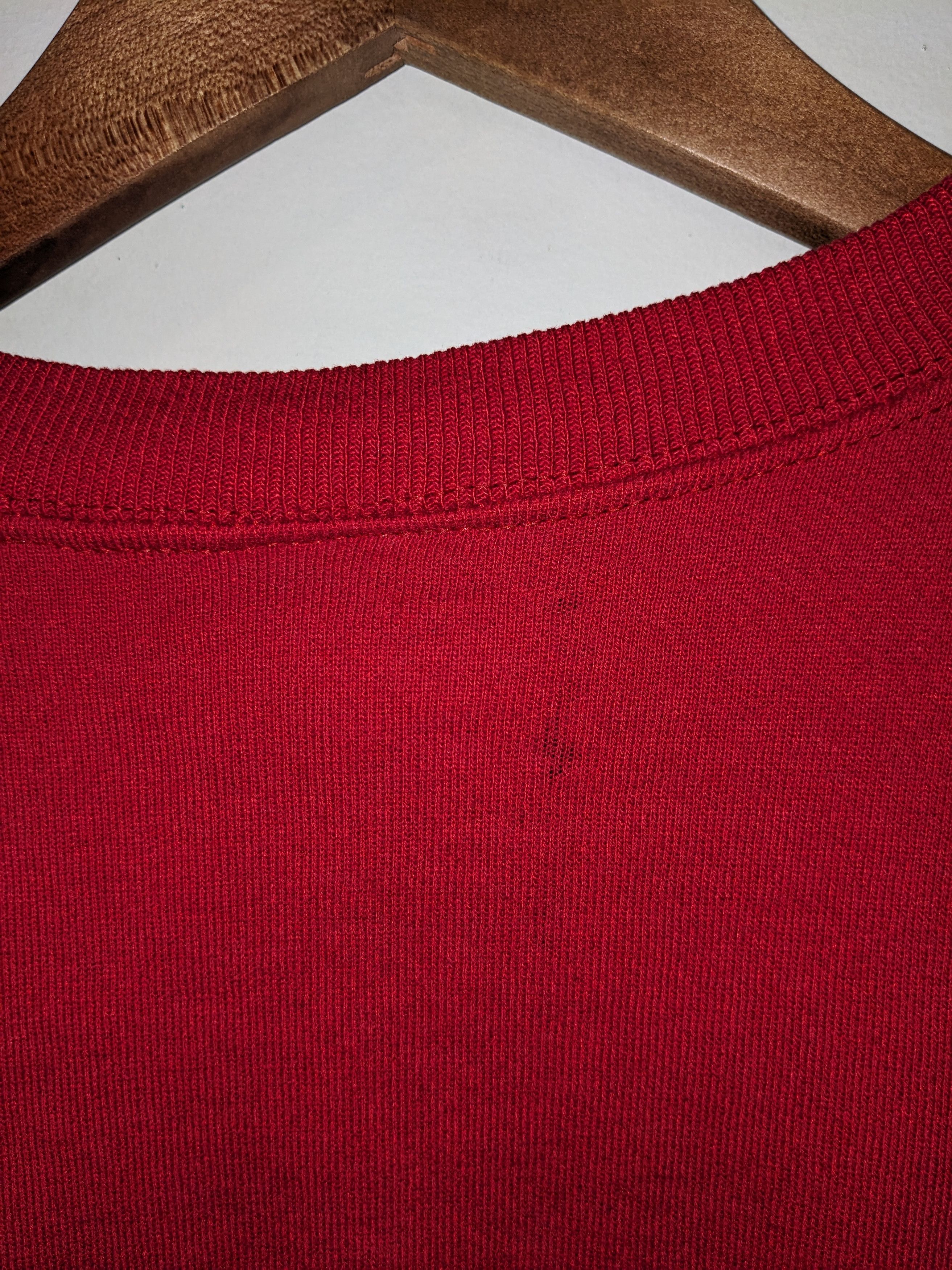 Hard Rock Cafe × Vintage Vintage 90s Hard Rock Cafe Chicago Red Medium Sweatshirt Size US M / EU 48-50 / 2 - 16 Thumbnail