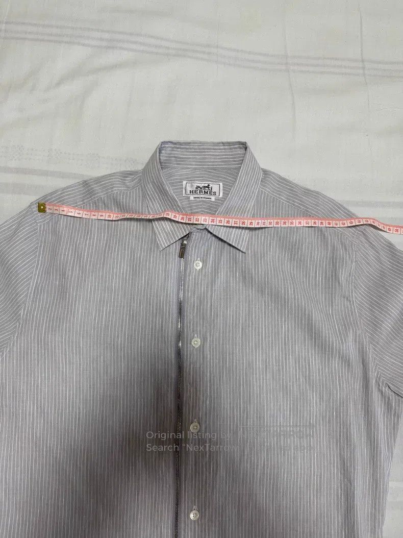 Hermes Hermes size 39 Linen jacket shirt Size US M / EU 48-50 / 2 - 3 Thumbnail