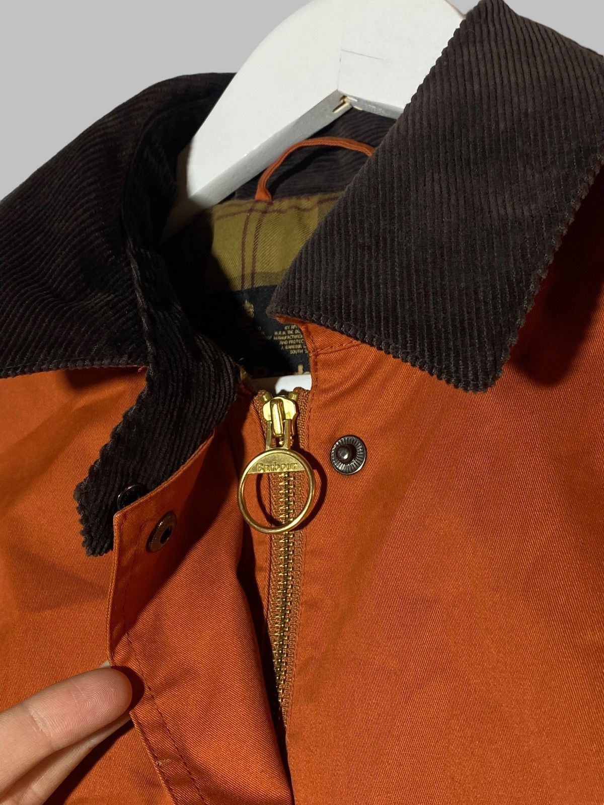 Barbour Barbour Newmarket Jacket Women’s Orange Color Size 10 Size M / US 6-8 / IT 42-44 - 10 Thumbnail