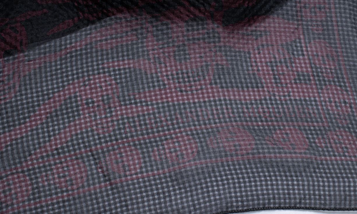 Alexander McQueen Alexander McQueen, sheer skull printed scarf Size ONE SIZE - 6 Thumbnail