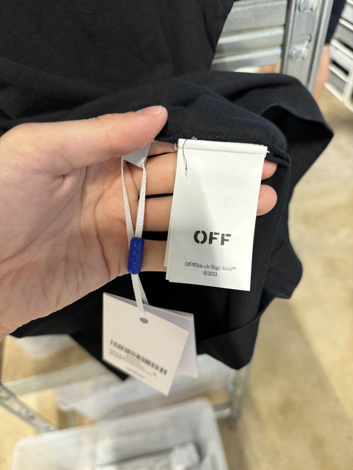 Off-White Off-White Scratch Arrow T-Shirt NEW 550$ Size US L / EU 52-54 / 3 - 5 Thumbnail